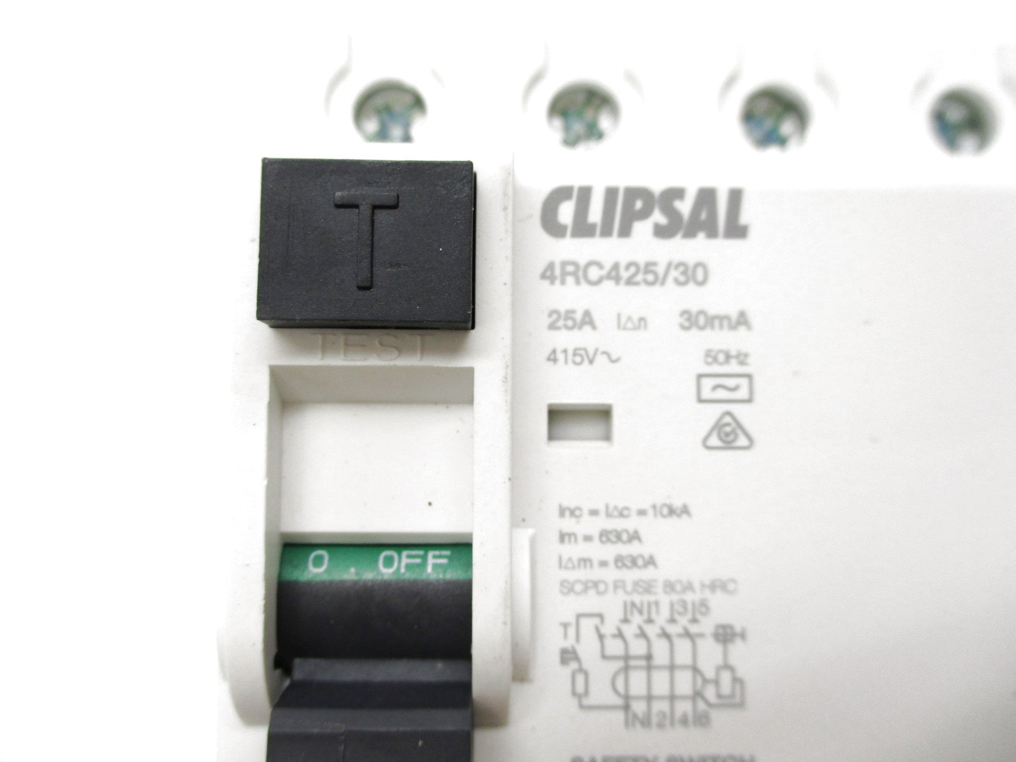 CLIPSAL 4RC425/30 25A 415V NSMP