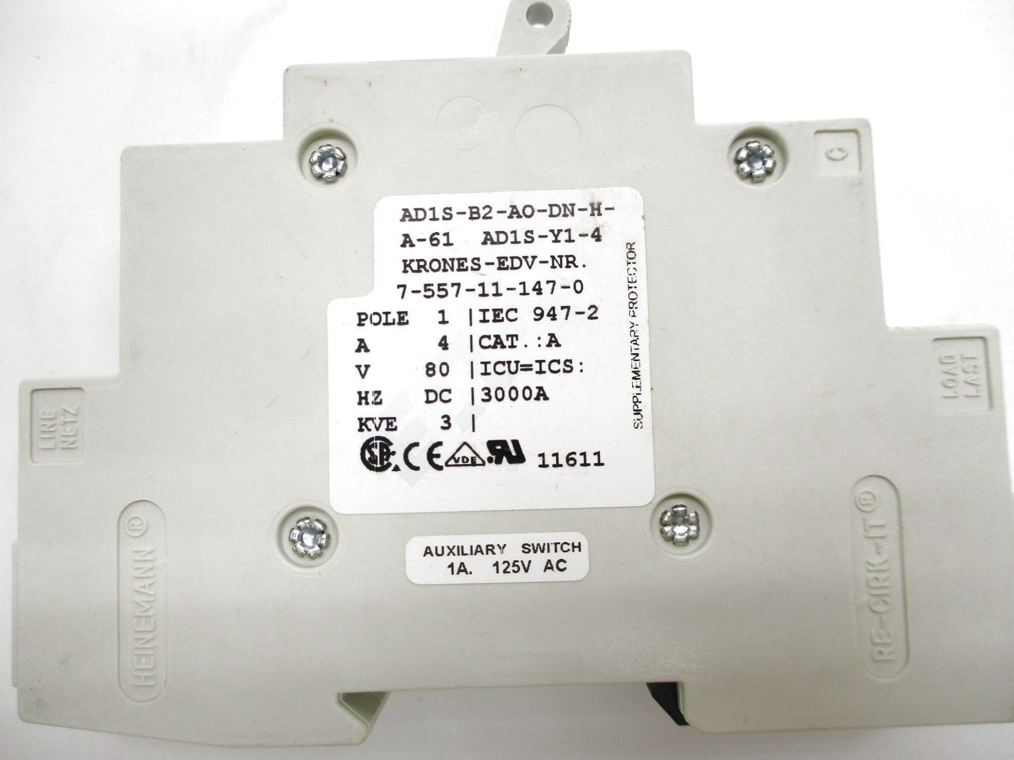 HEINEMANN AD1S-B2-AO-DN-H-A-61 4A 80V NSNP