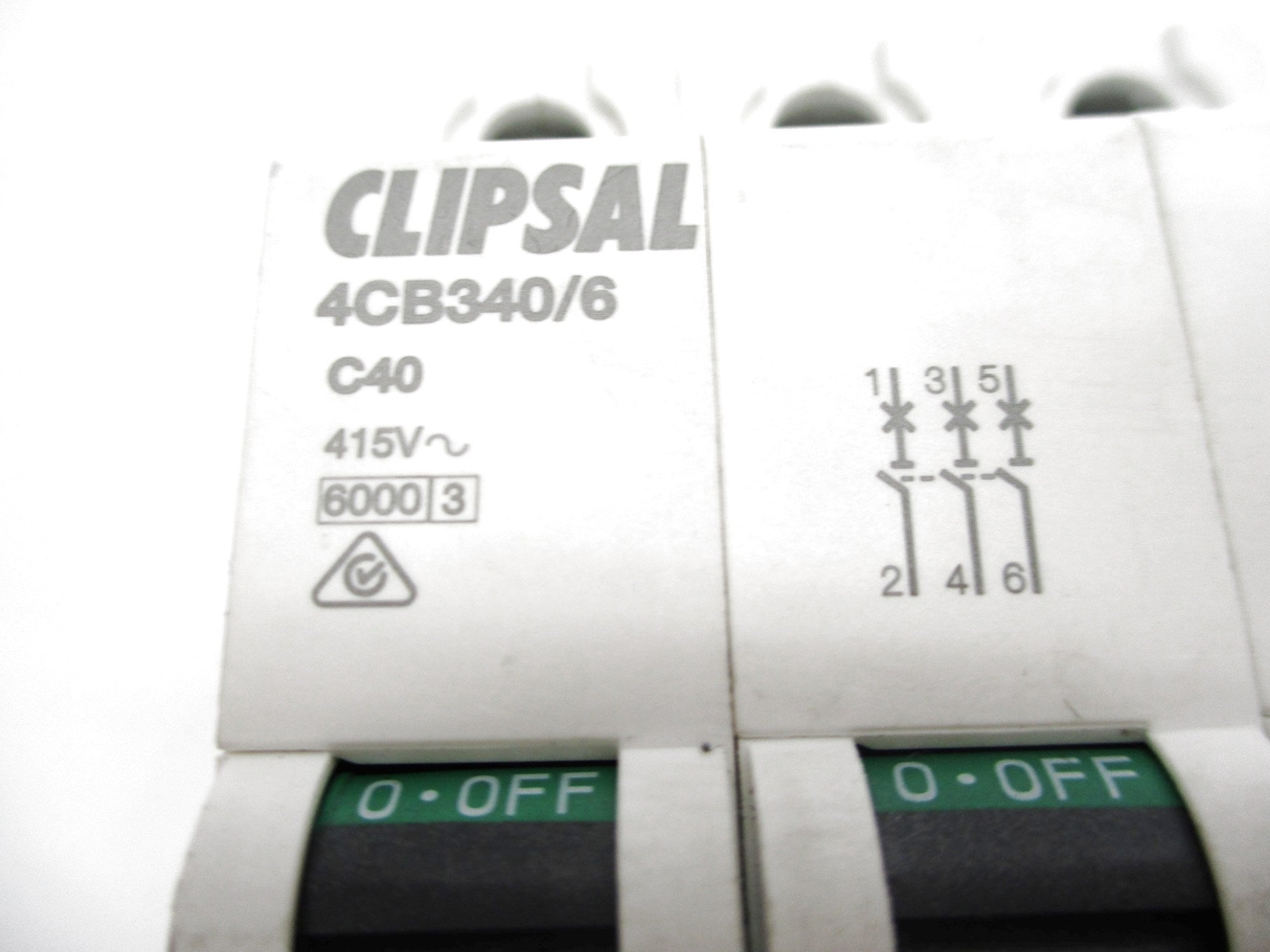 CLIPSAL 4CB340/6 40A 415V NSNP