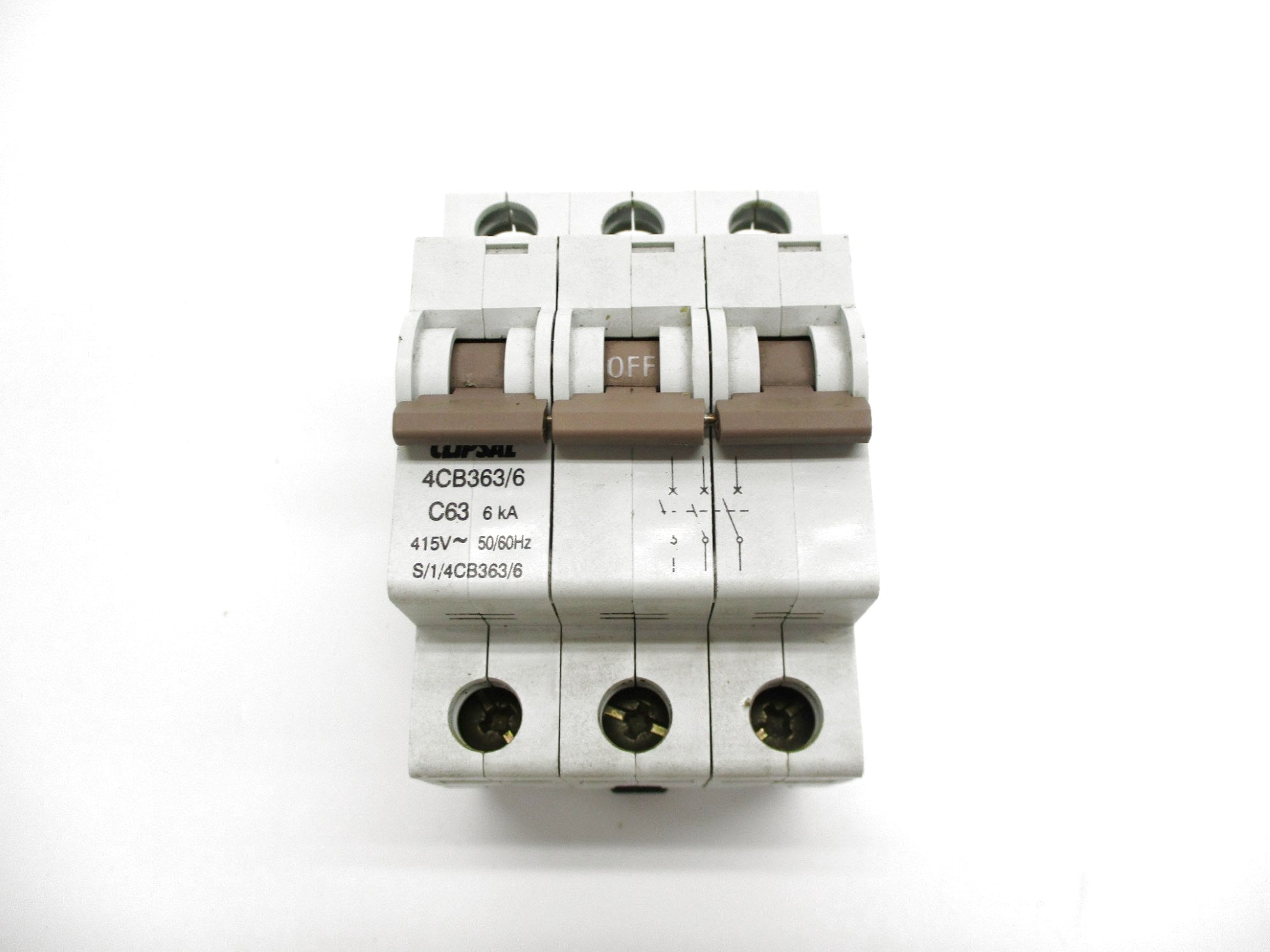 CLIPSAL 4CB363/6 63A 415V UNMP