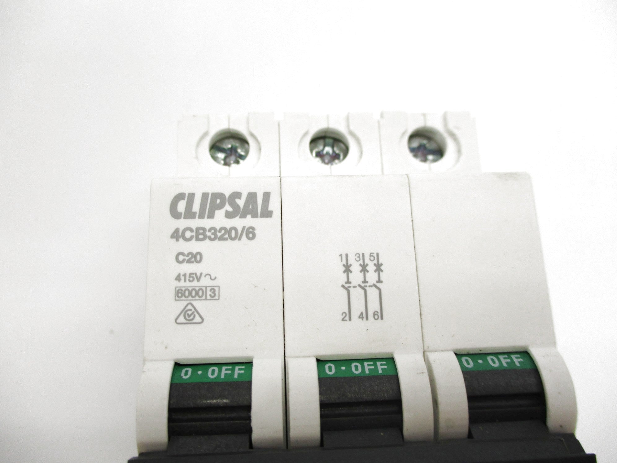 CLIPSAL 4CB320/6 20A 415V NSNP