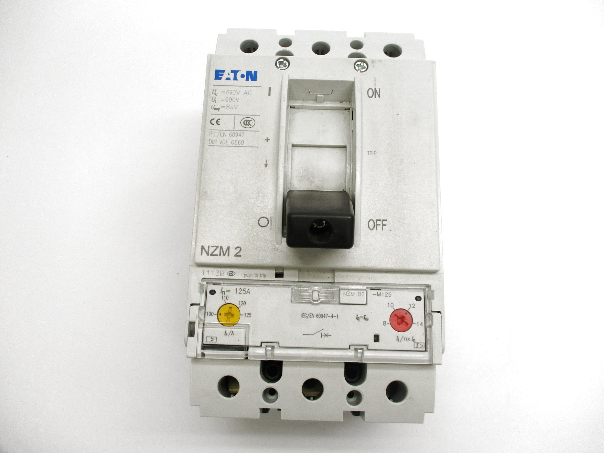 EATON NZMB2-M125 125A 690VAC NSNP