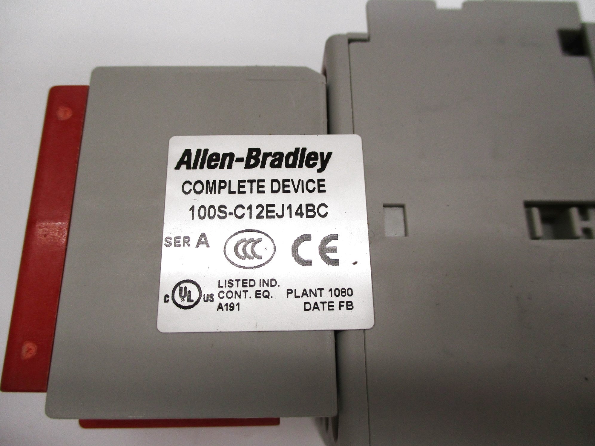 ALLEN BRADLEY 100S-C12EJ14BC SER. A 24VDC NSNP