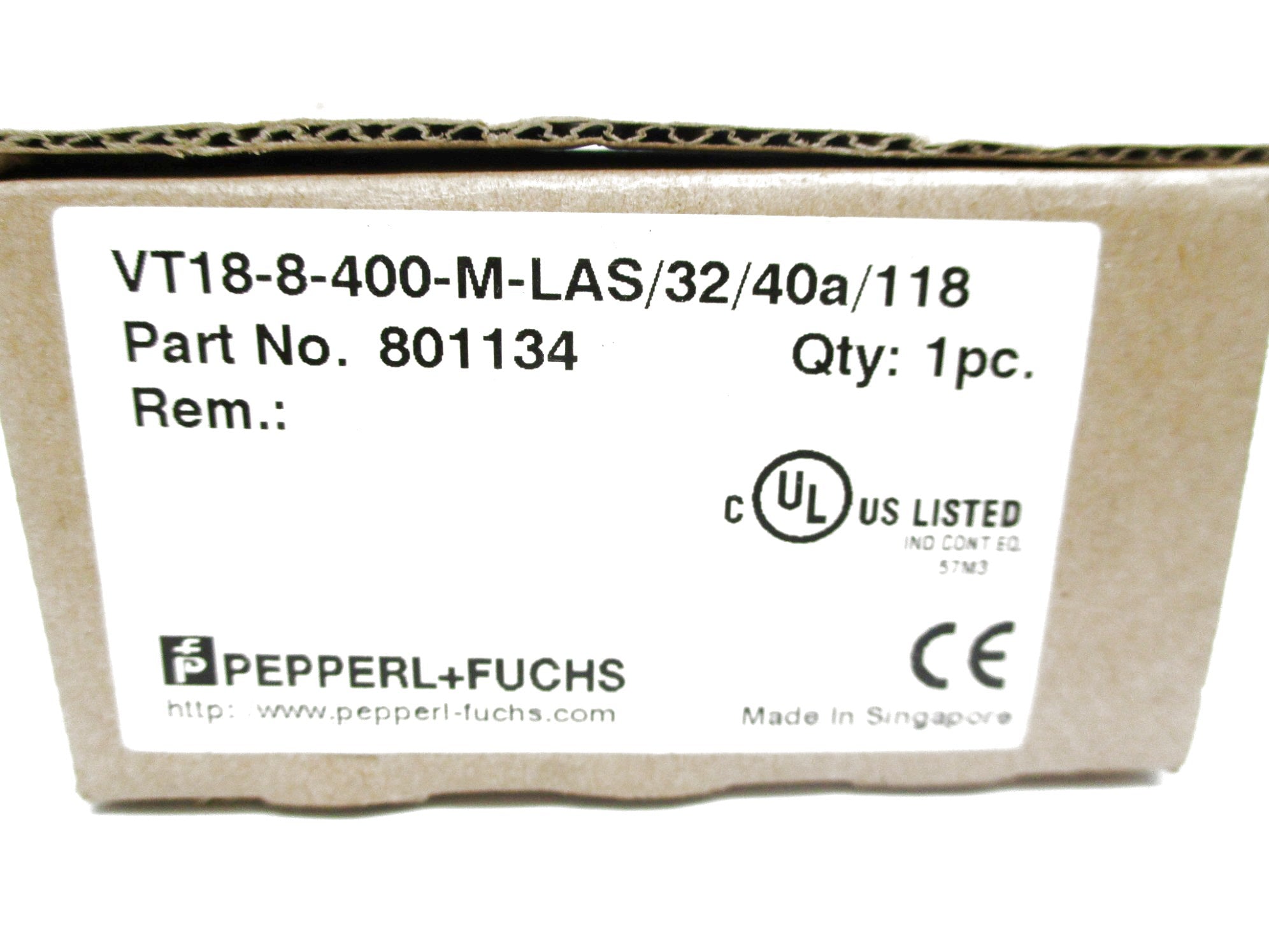 PEPPERL+FUCHS VT18-8-400-M-LAS/32/40A/118 NSMP