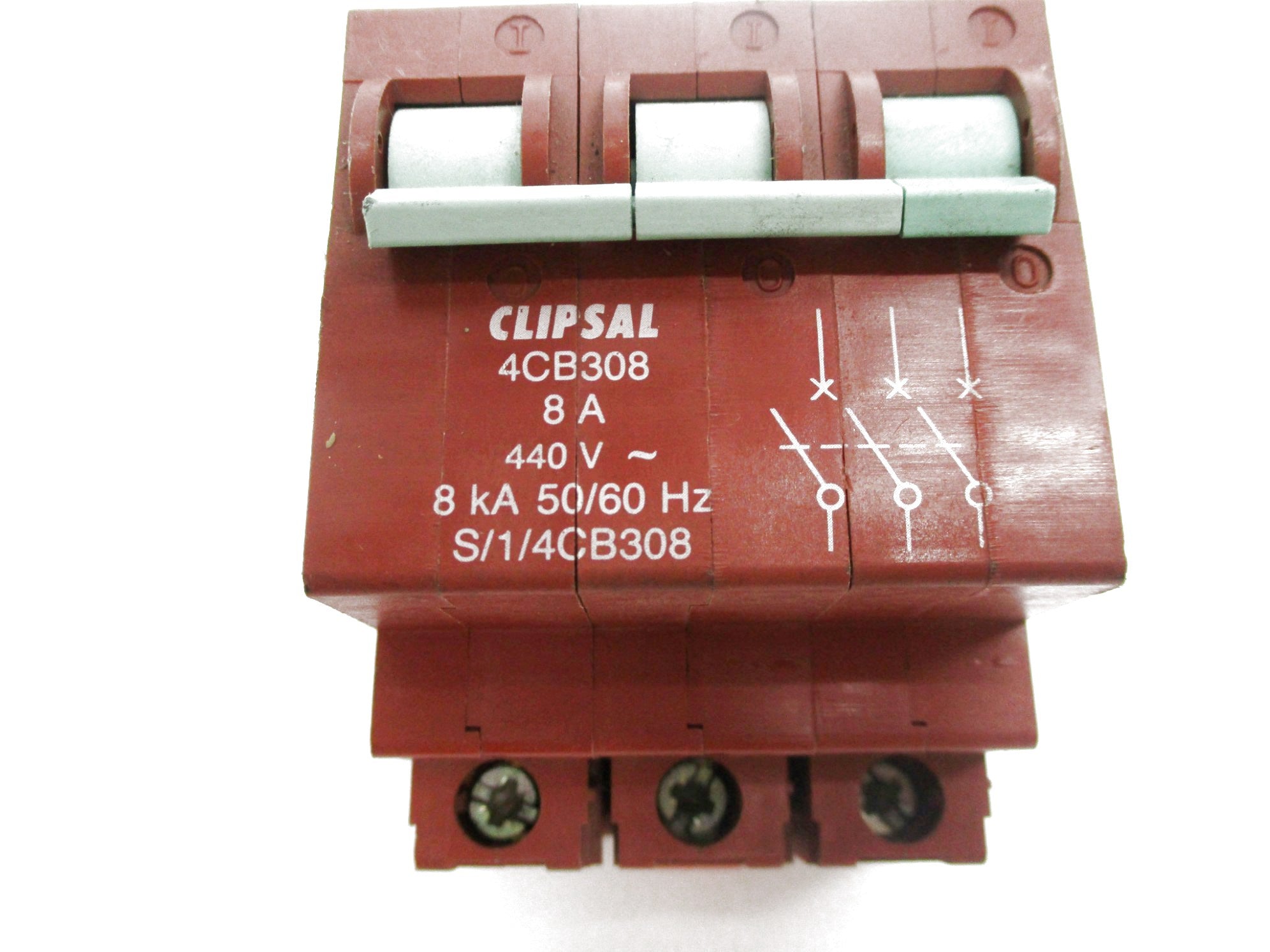 CLIPSAL 4CB308 8A 440V NSNP