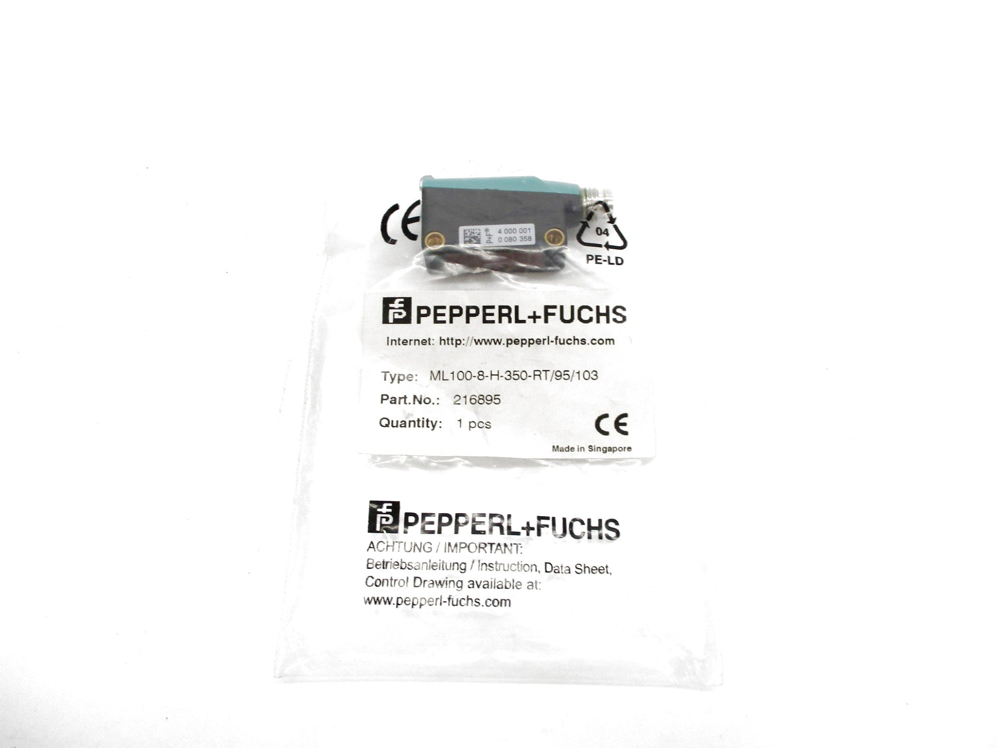PEPPER+FUCHS ML100-8-H-350-RT/95/103 NSMP