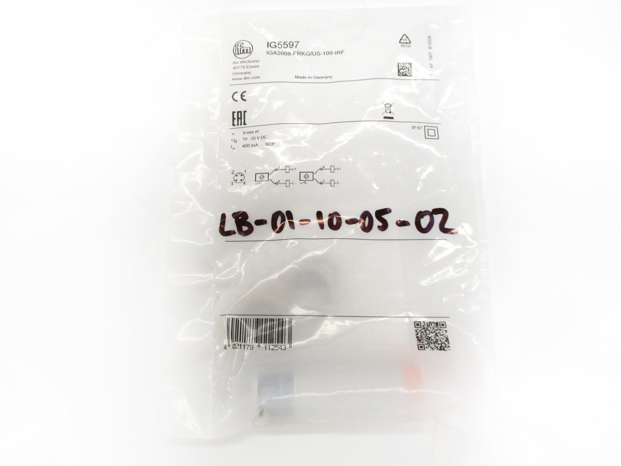 IFM EFECTOR IG5597 NSMP