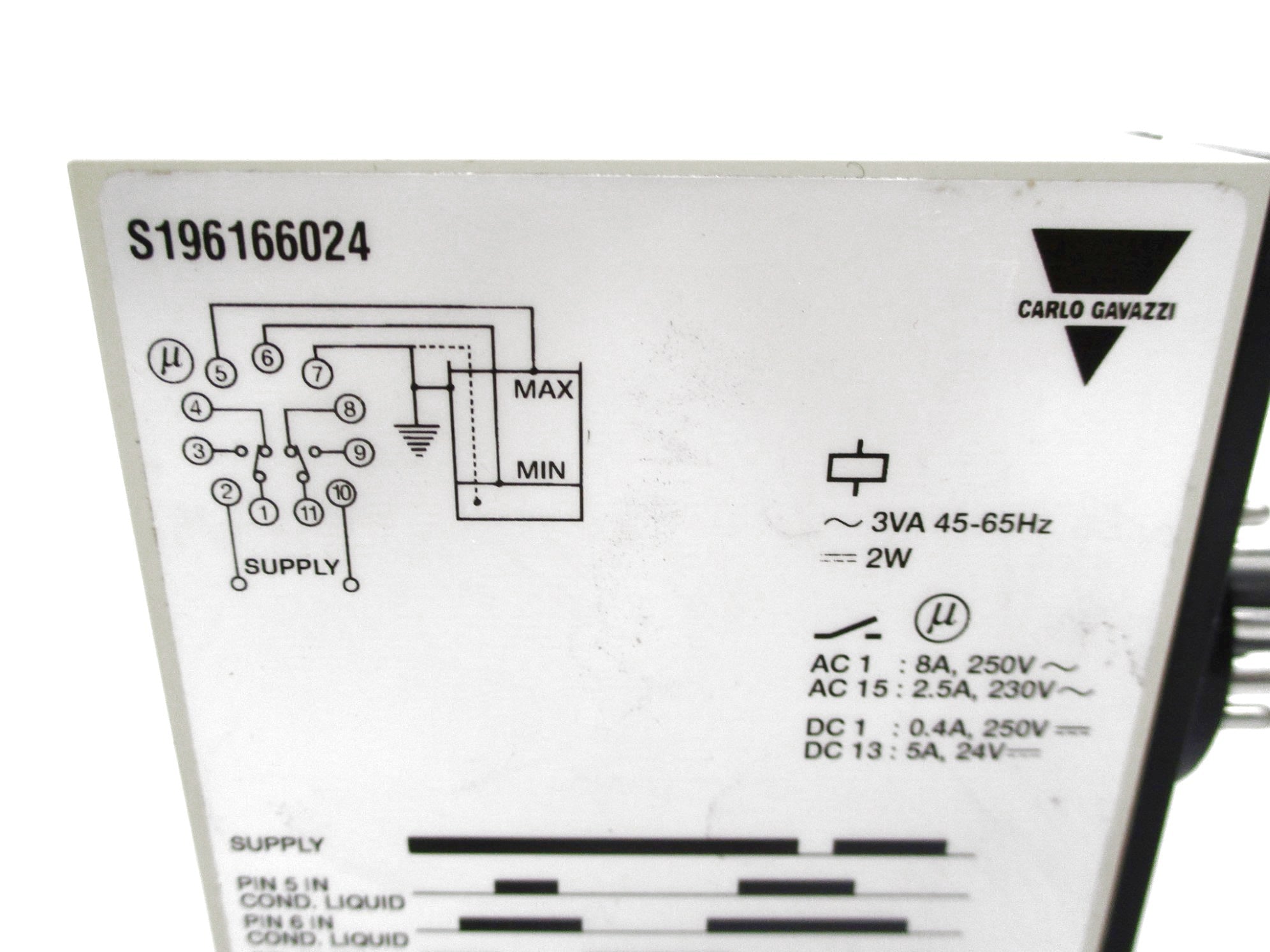 CARLO GAVAZZI S196166024 24V NSNP