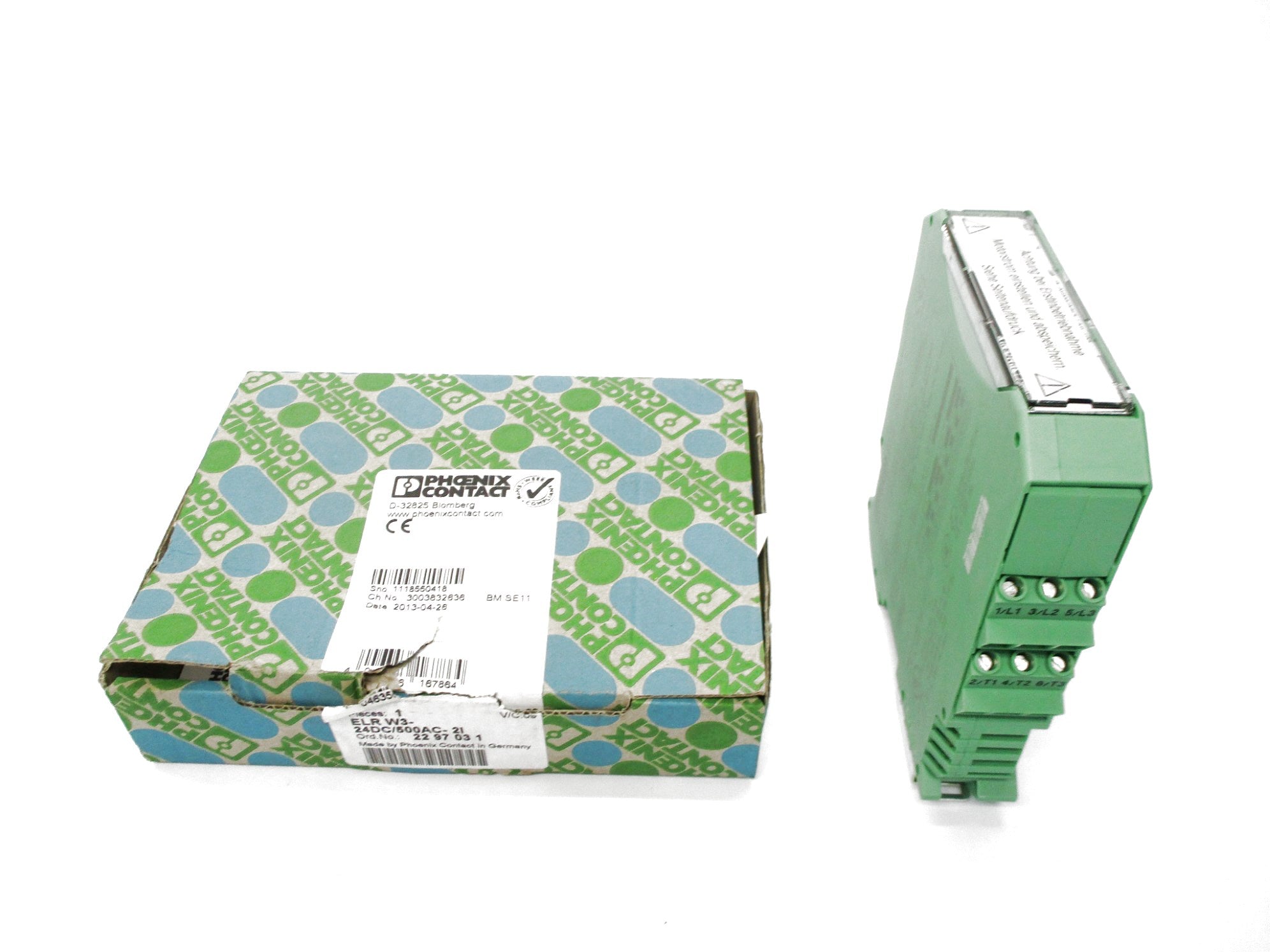 PHOENIX CONTACT ELR W3- 24DC/500AC- 2I 24VDC NSMP