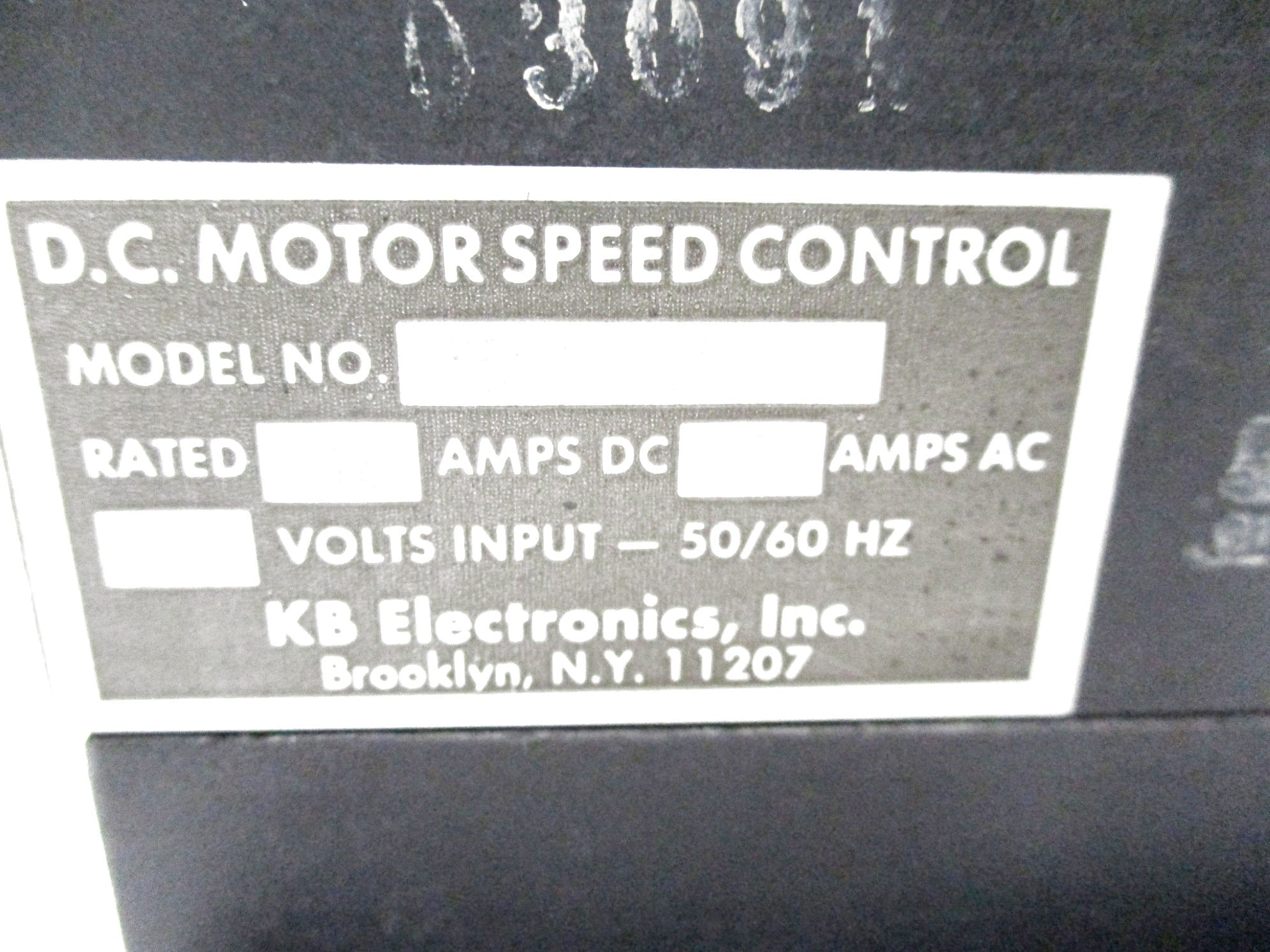 KB ELECTRONICS KBRG-225D (AS PICTURED) UNMP