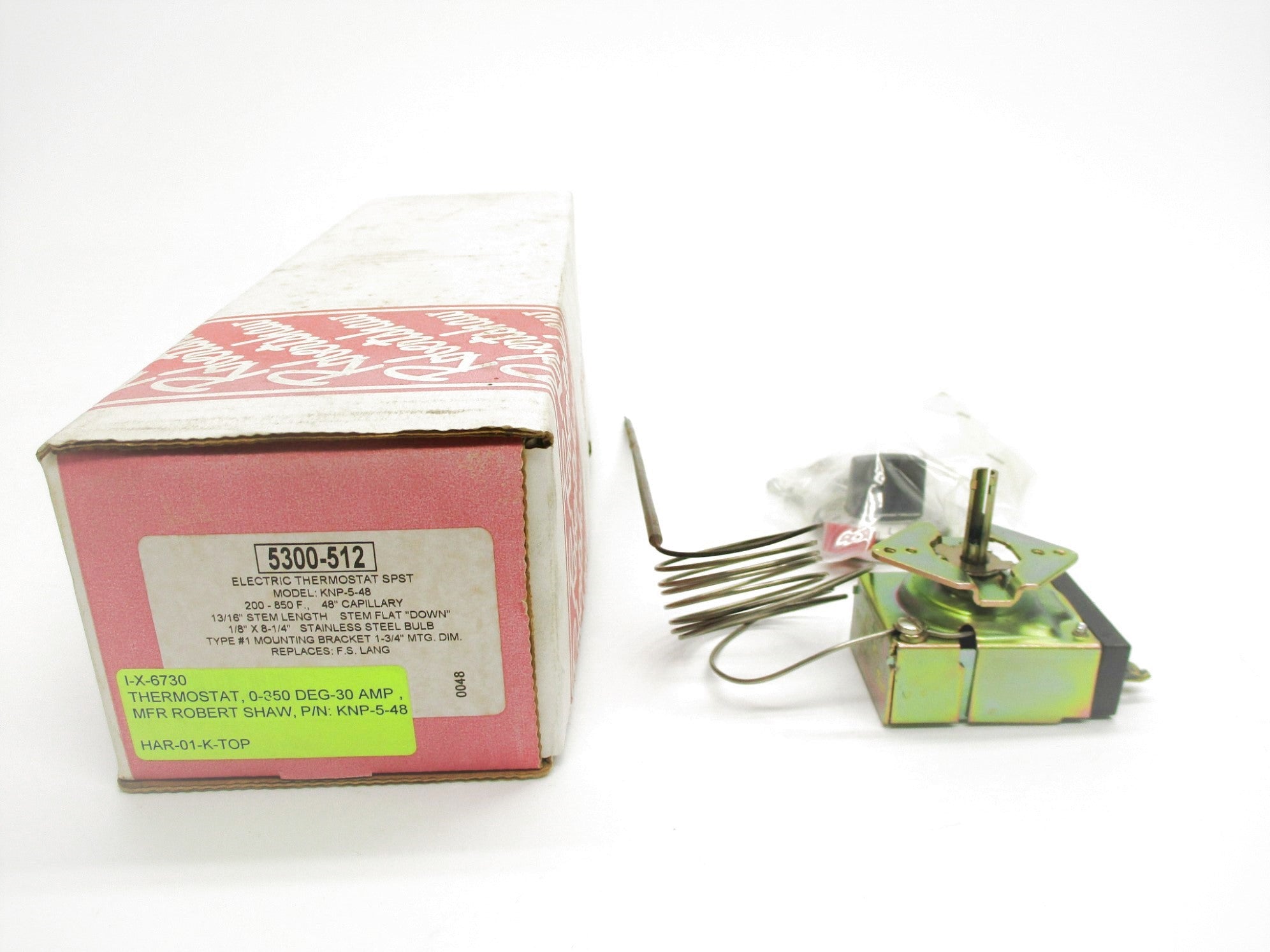 ROBERTSHAW 5300-512 KNP-5-48 NSMP
