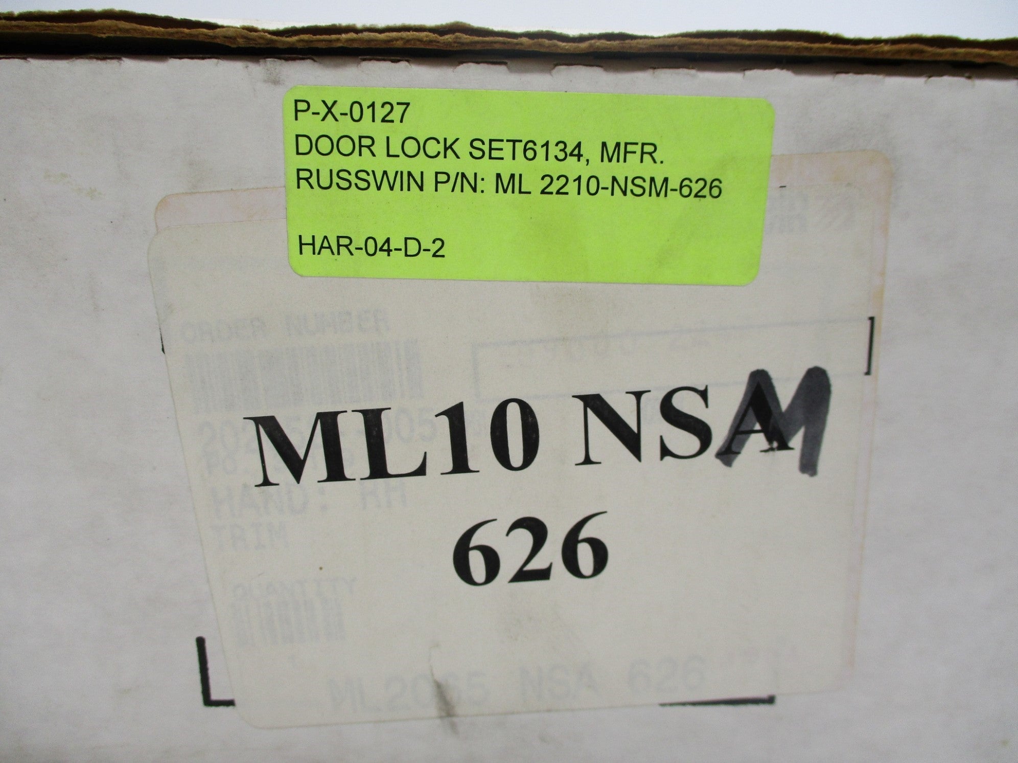 CORBIN ROSSWIN ML2210-NSM-626 NSMP
