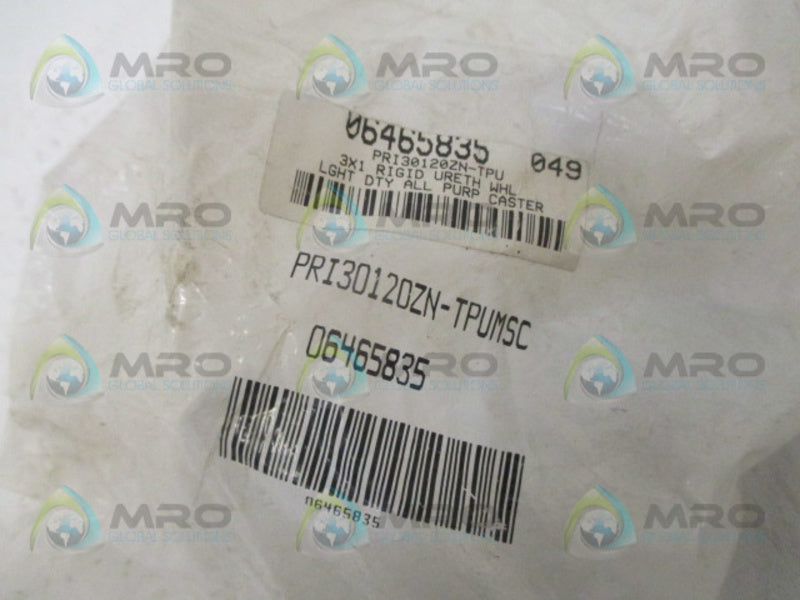 INDUSTRIAL MRO PRI30120ZN-TPUMSC WHEEL *NEW IN FACTORY VAG*