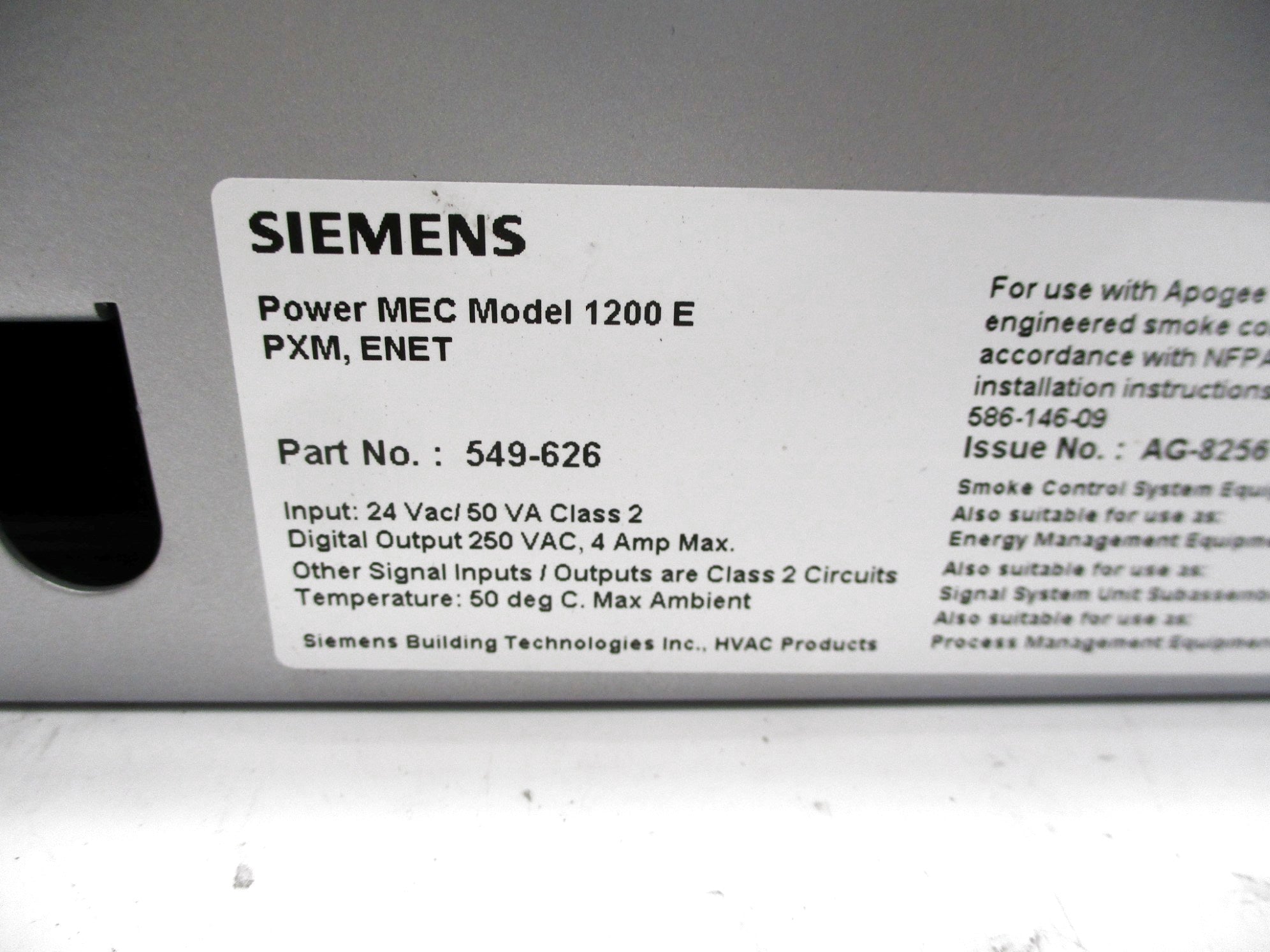 SIEMENS 549-626 UNMP