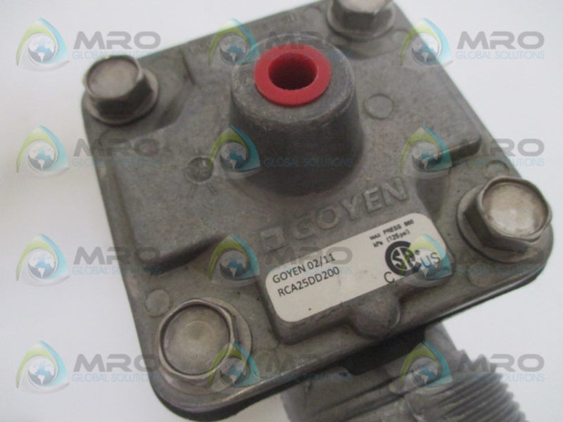 GOYEN RCA25DD200 PULSE JET VALVE  (AS PICTURED) *NEW NO BOX*
