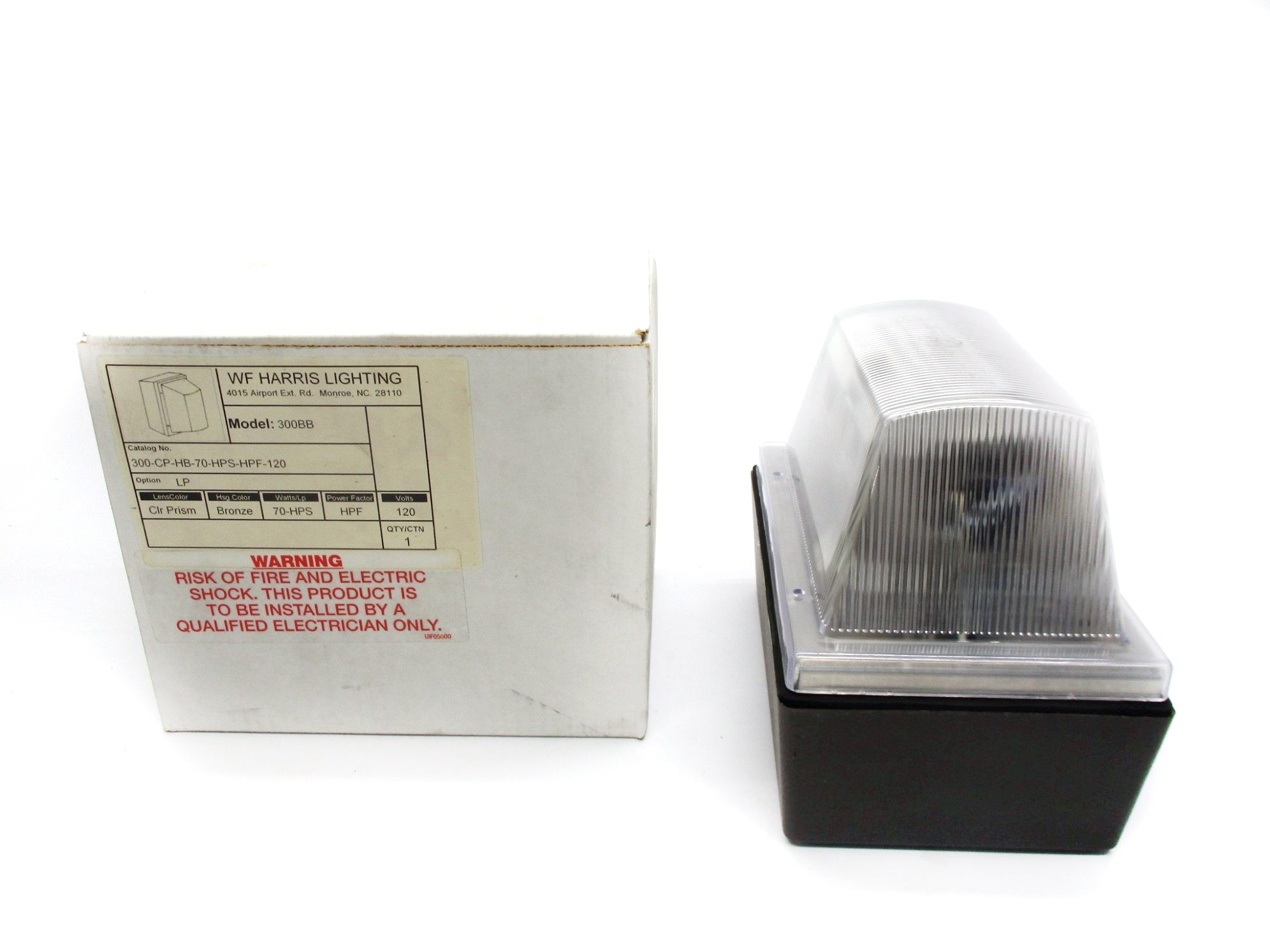 WF HARRIS LIGHTING 300-CP-HB-70-HPS-HPF-120 NSMP