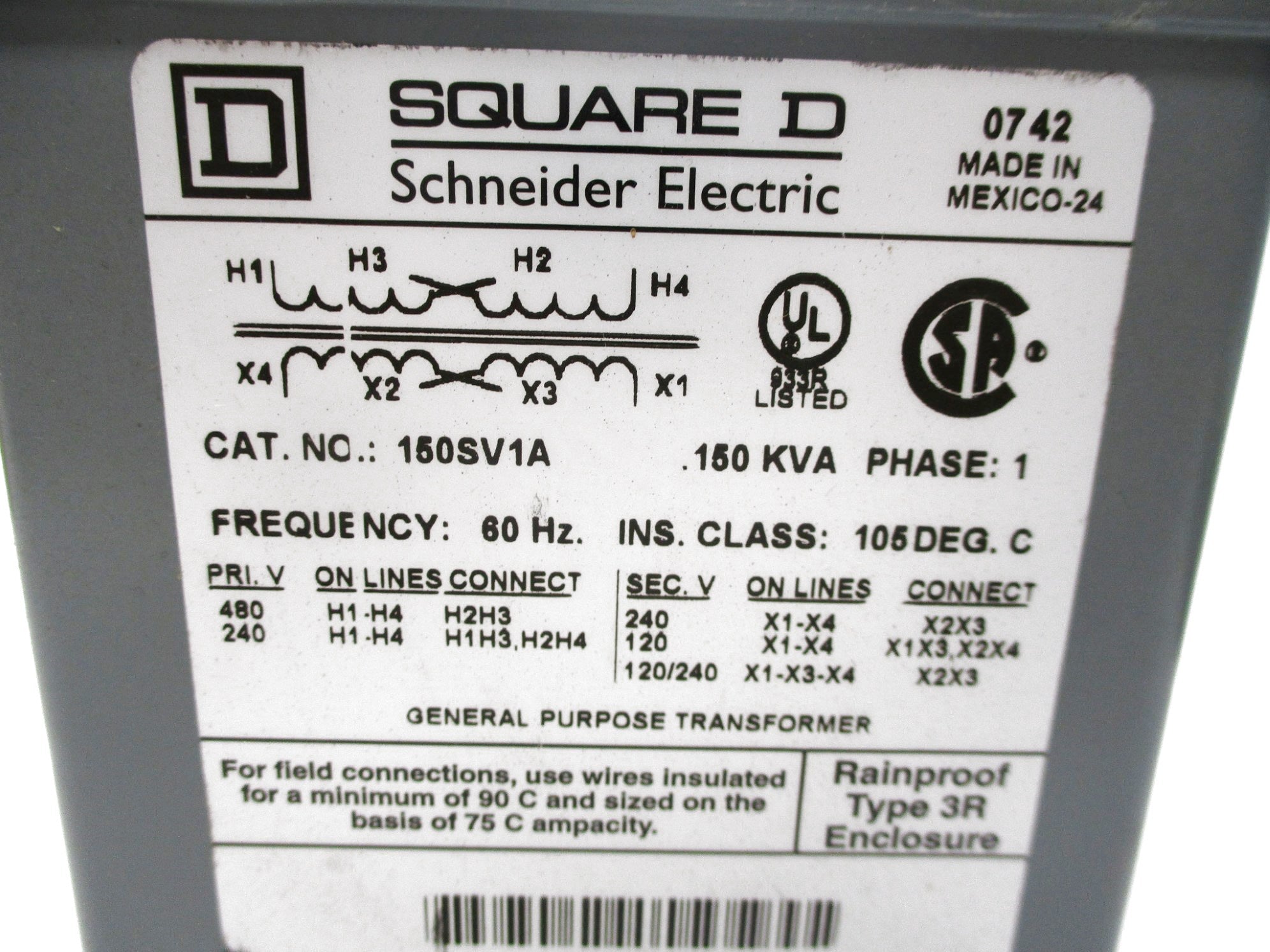 SQUARE D 150SV1A NSMP