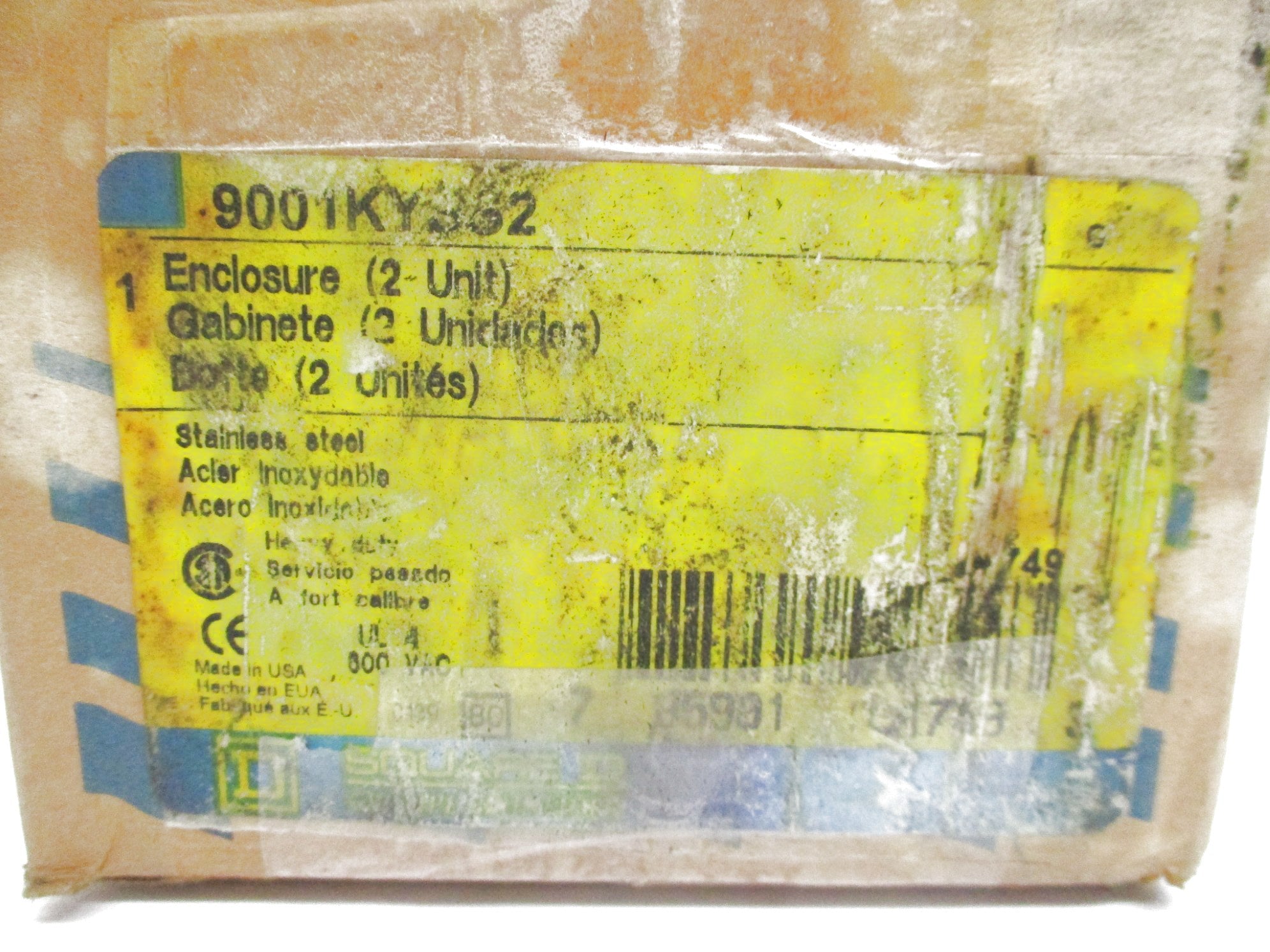 SQUARE D 9001KYSS2 SER. G NSMP