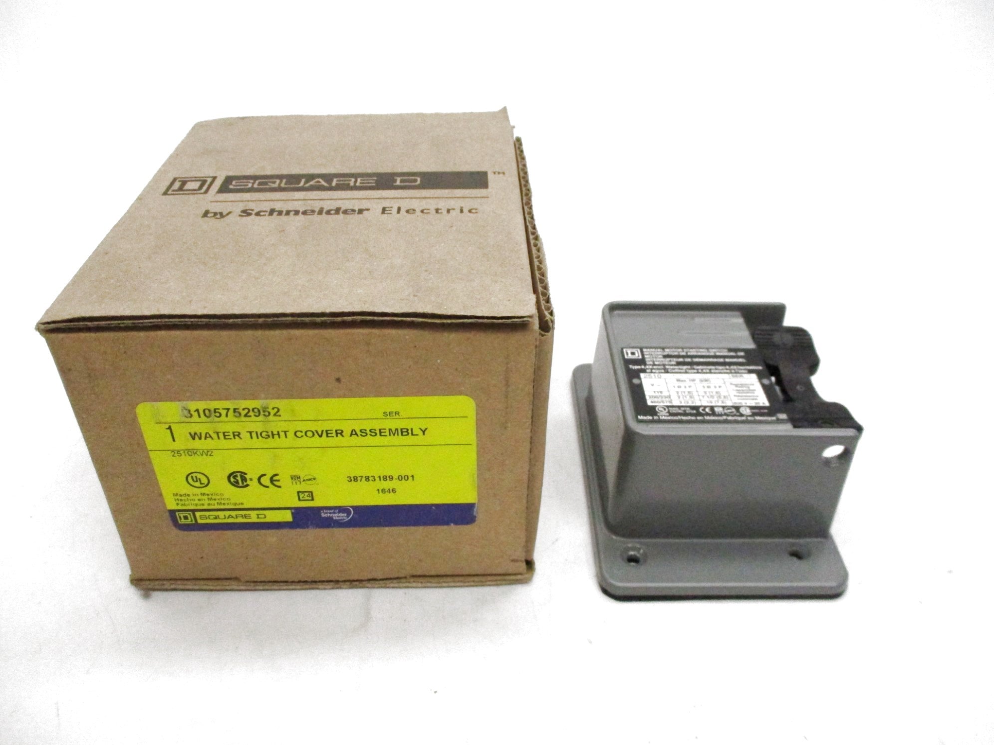 SQUARE D 3105752952 2510KW2 SER. B NSMP