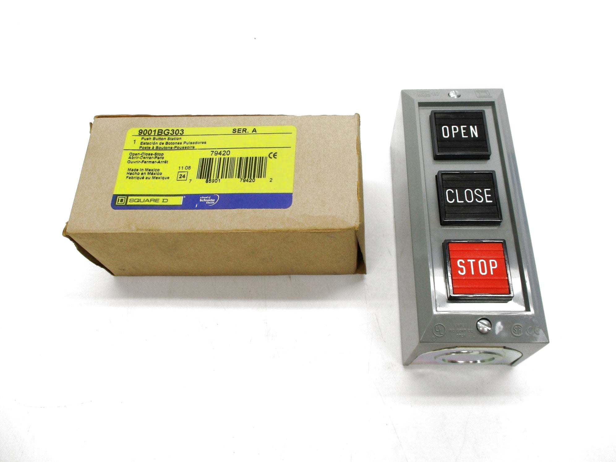 SQUARE D 9001BG303 SER. A 600V NSMP