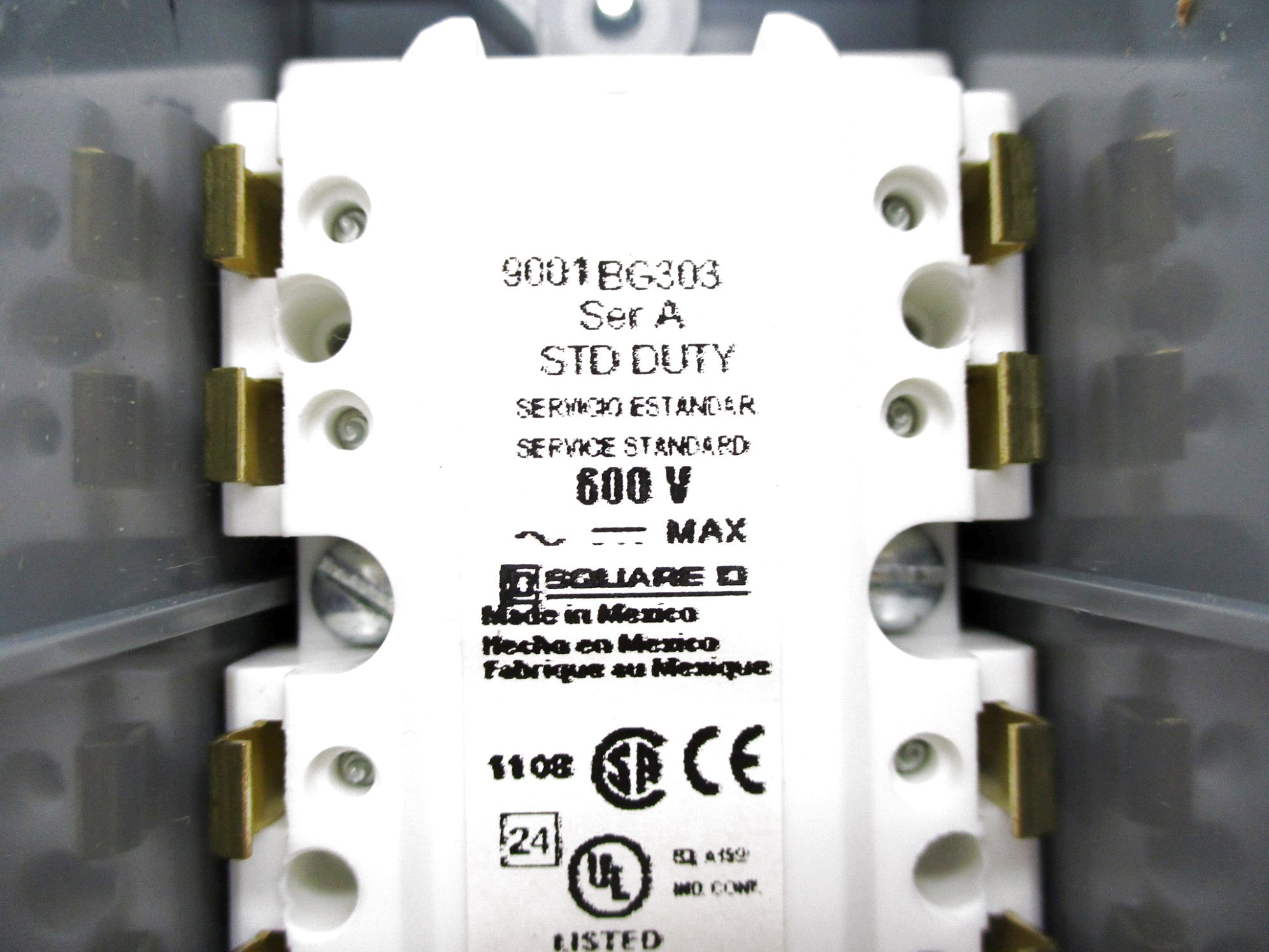 SQUARE D 9001BG303 SER. A 600V NSMP