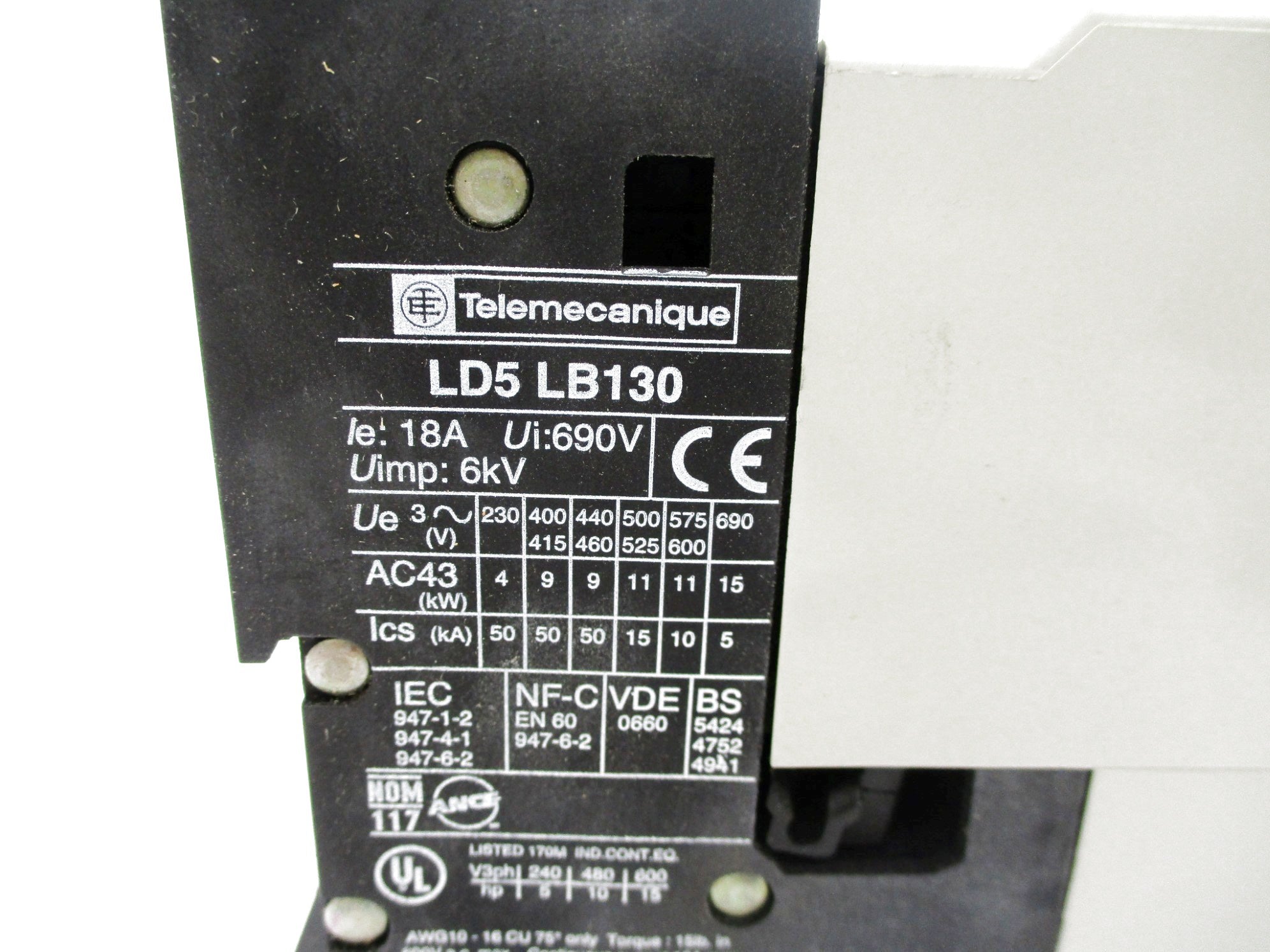 TELEMECANIQUE LD5LB130FC NSMP