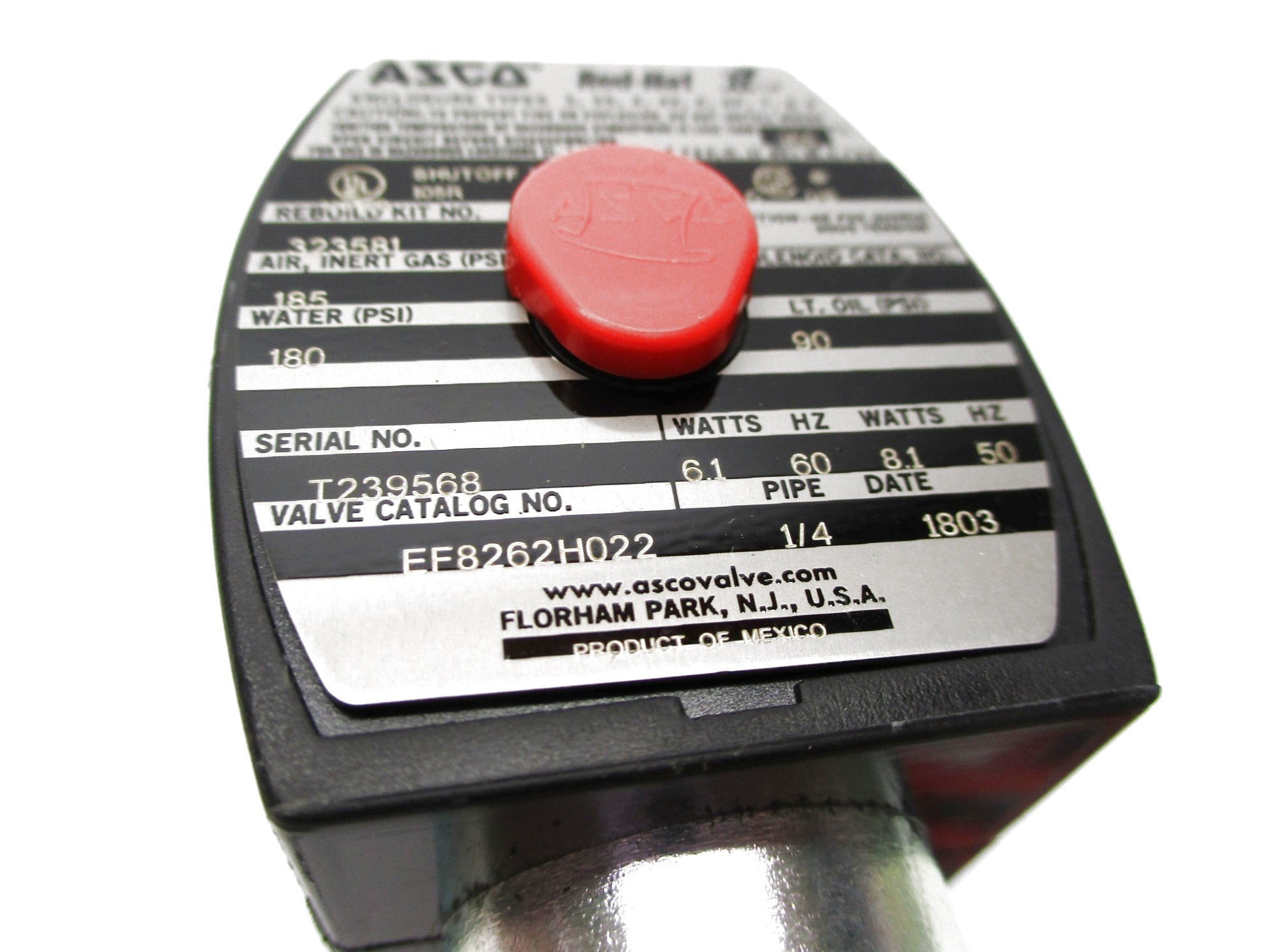 ASCO EF8262H022 120V NSMP