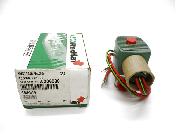 ASCO SV311A02N6CF5 110/120V 15PSI 3/8" NSMP