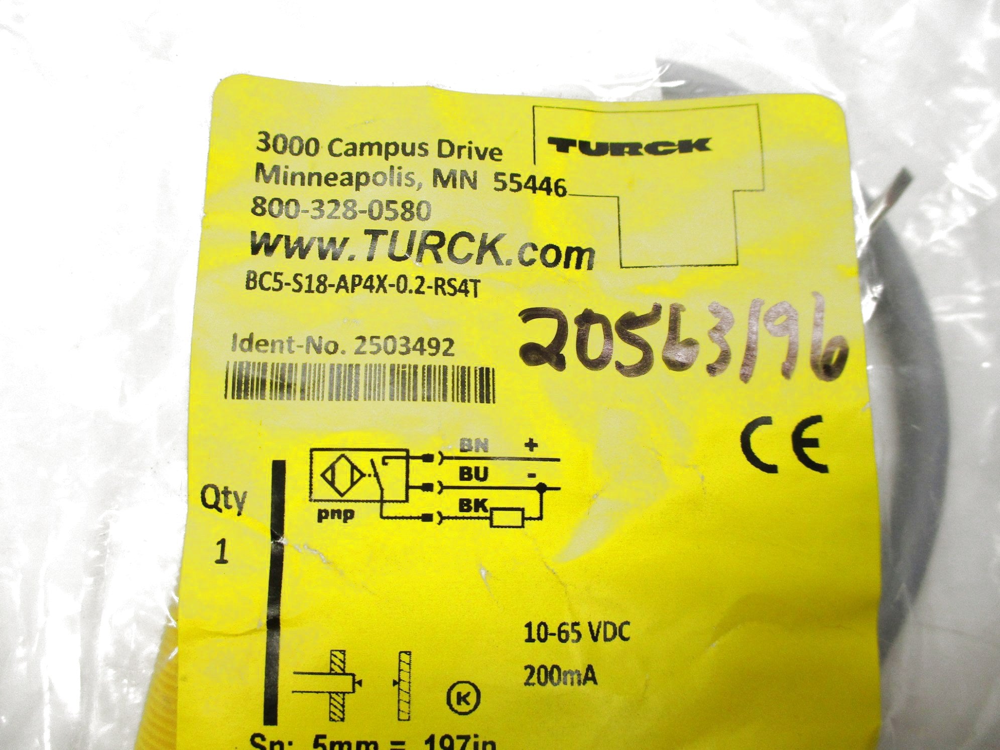 TURCK BC5-S18-AP4X-0.2-RS4T NSMP