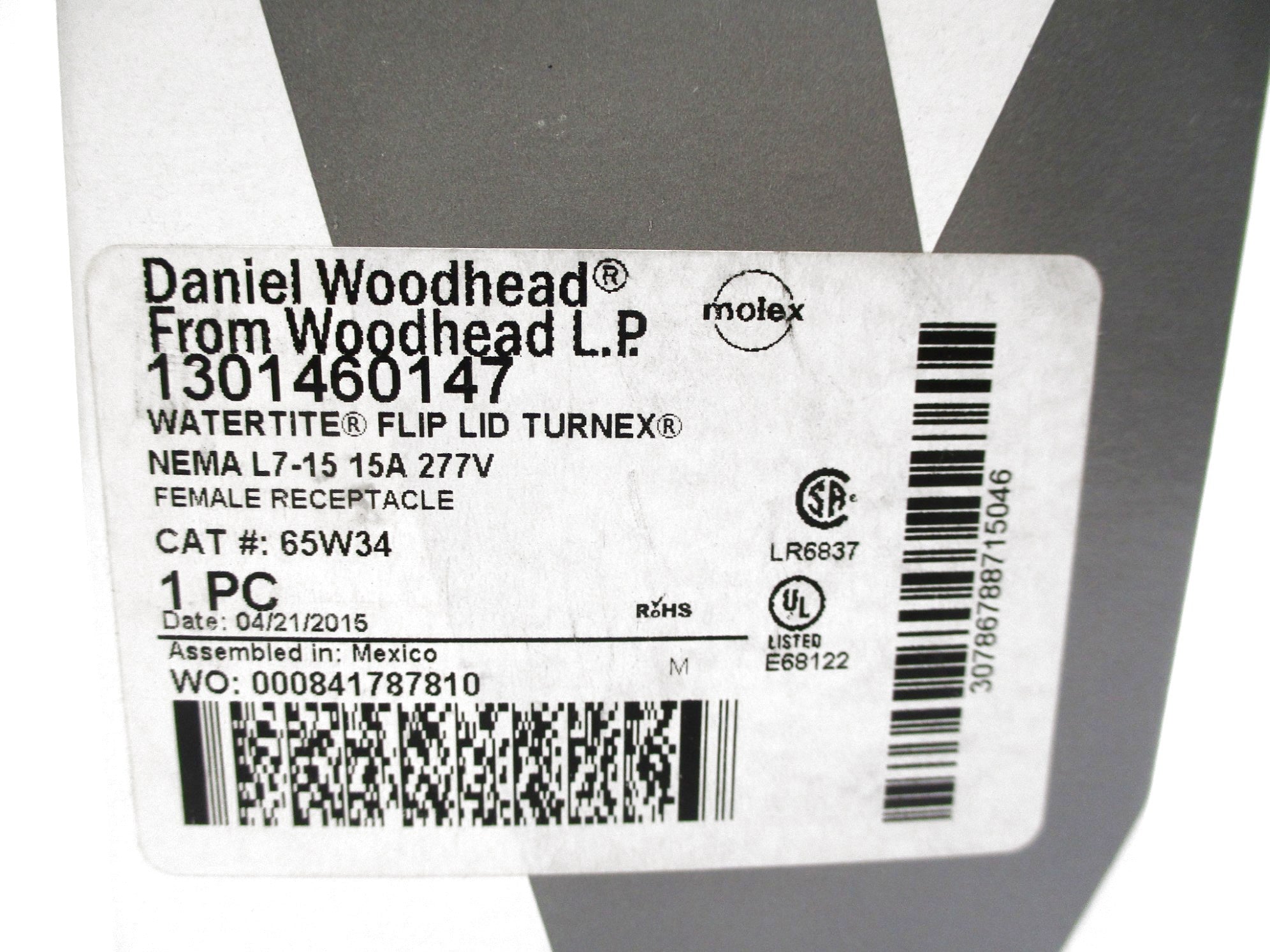 DANIEL WOODHEAD 65W34 NSMP
