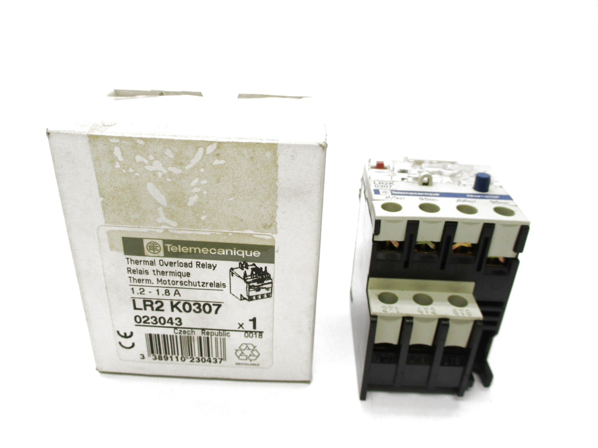 TELEMECANIQUE LR2K0307 1.2-1.8A NSMP