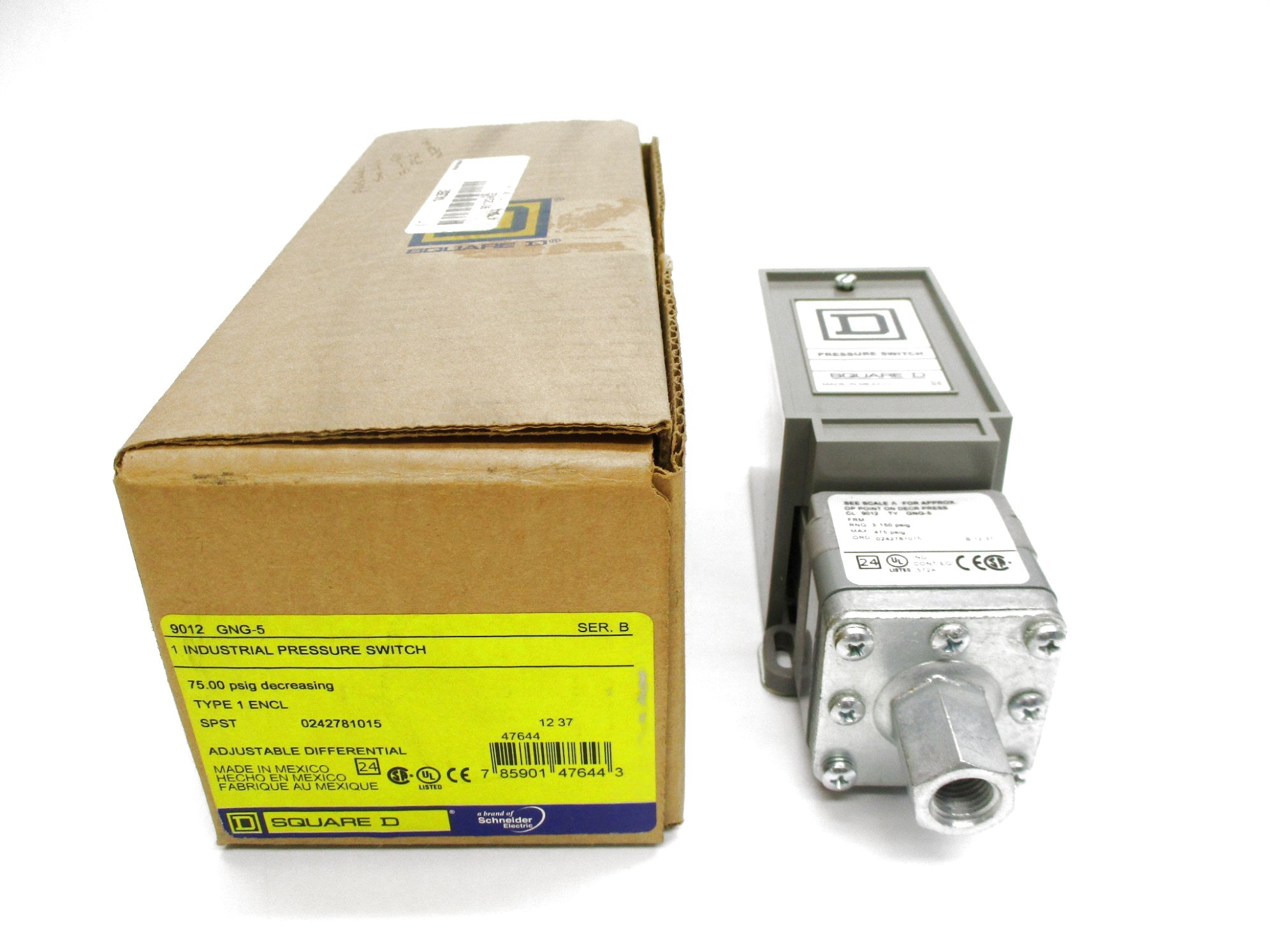 SQUARE D 9012GNG5 SER. B NSMP