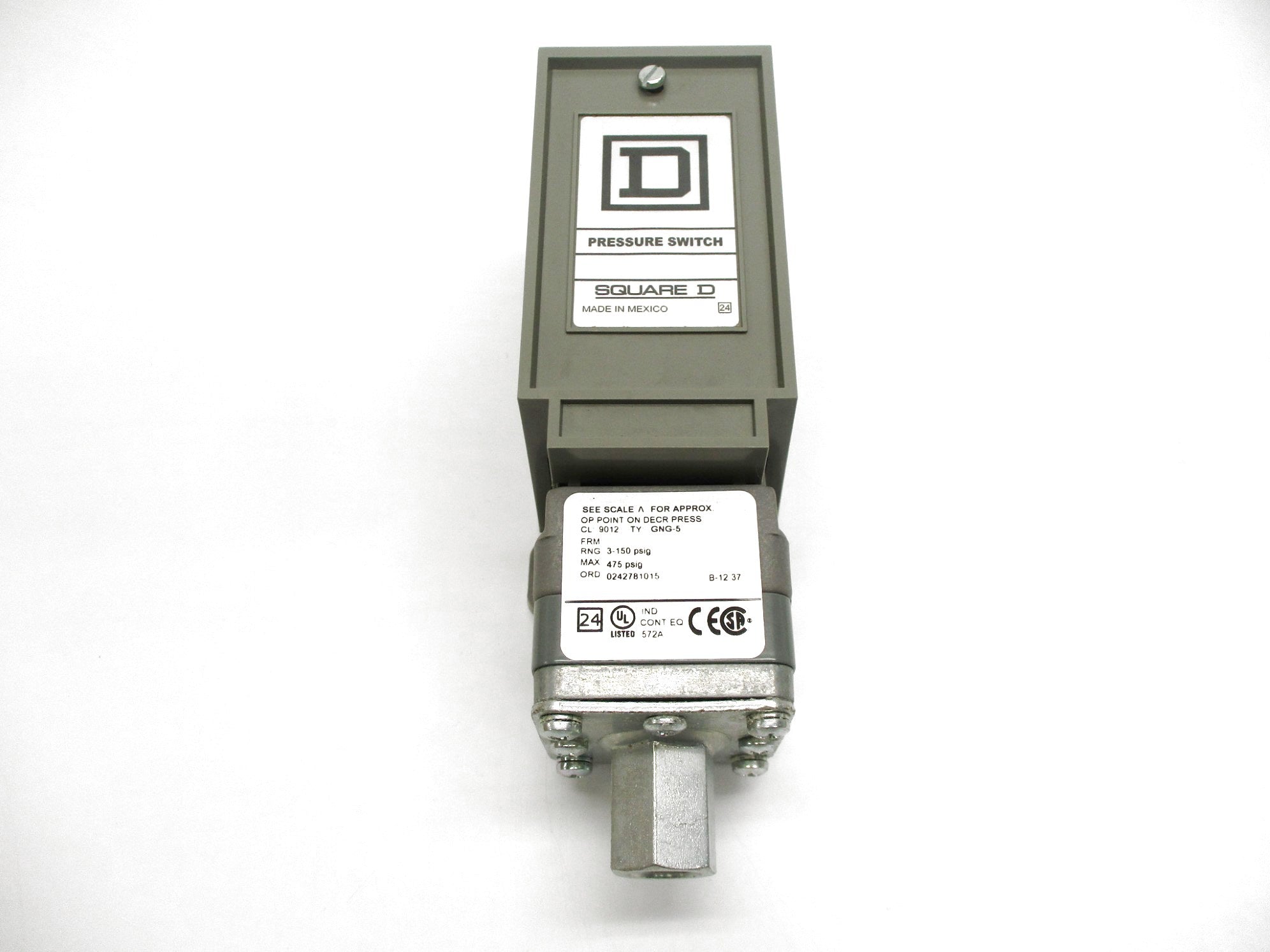 SQUARE D 9012GNG5 SER. B NSMP