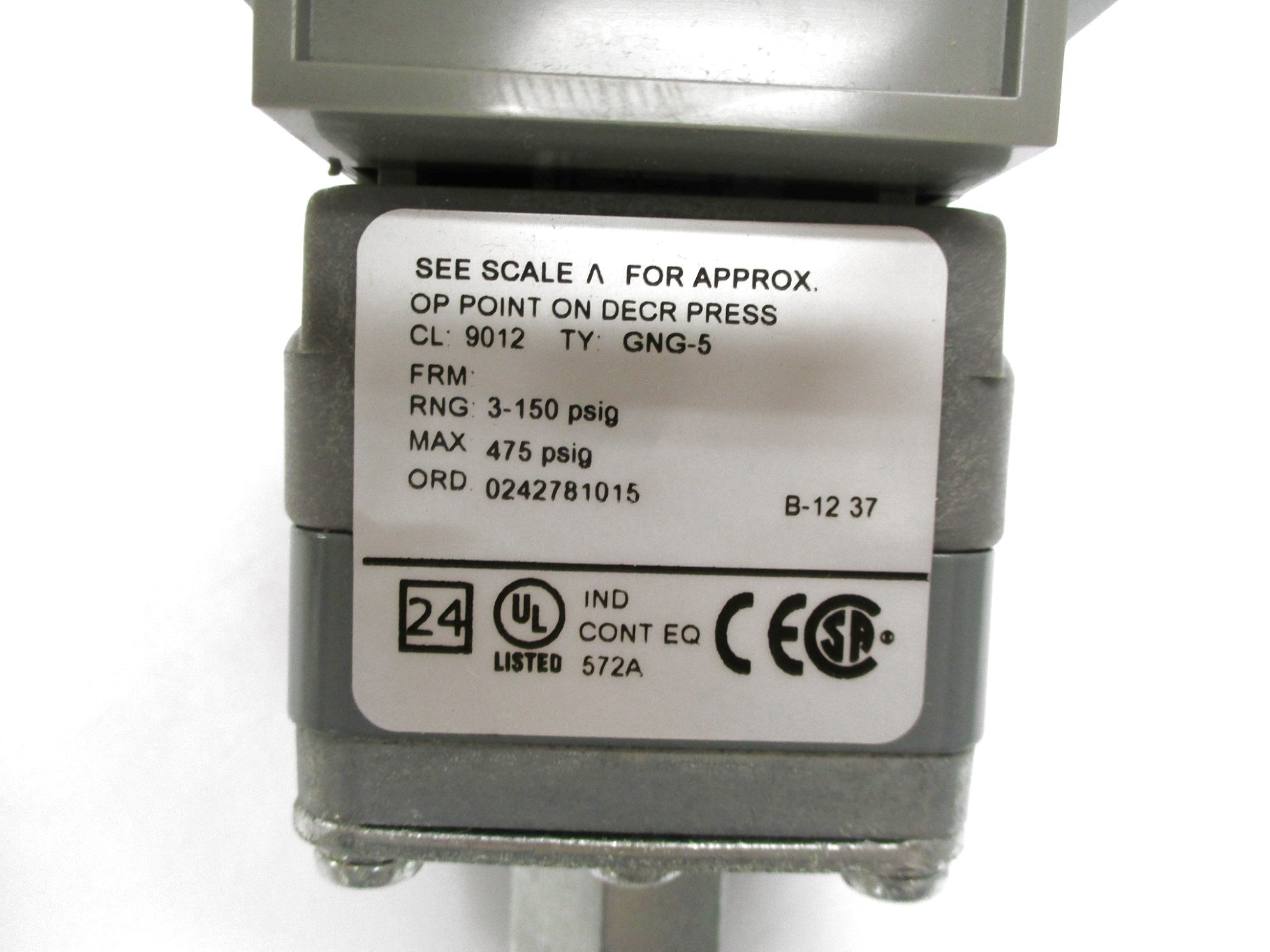 SQUARE D 9012GNG5 SER. B NSMP