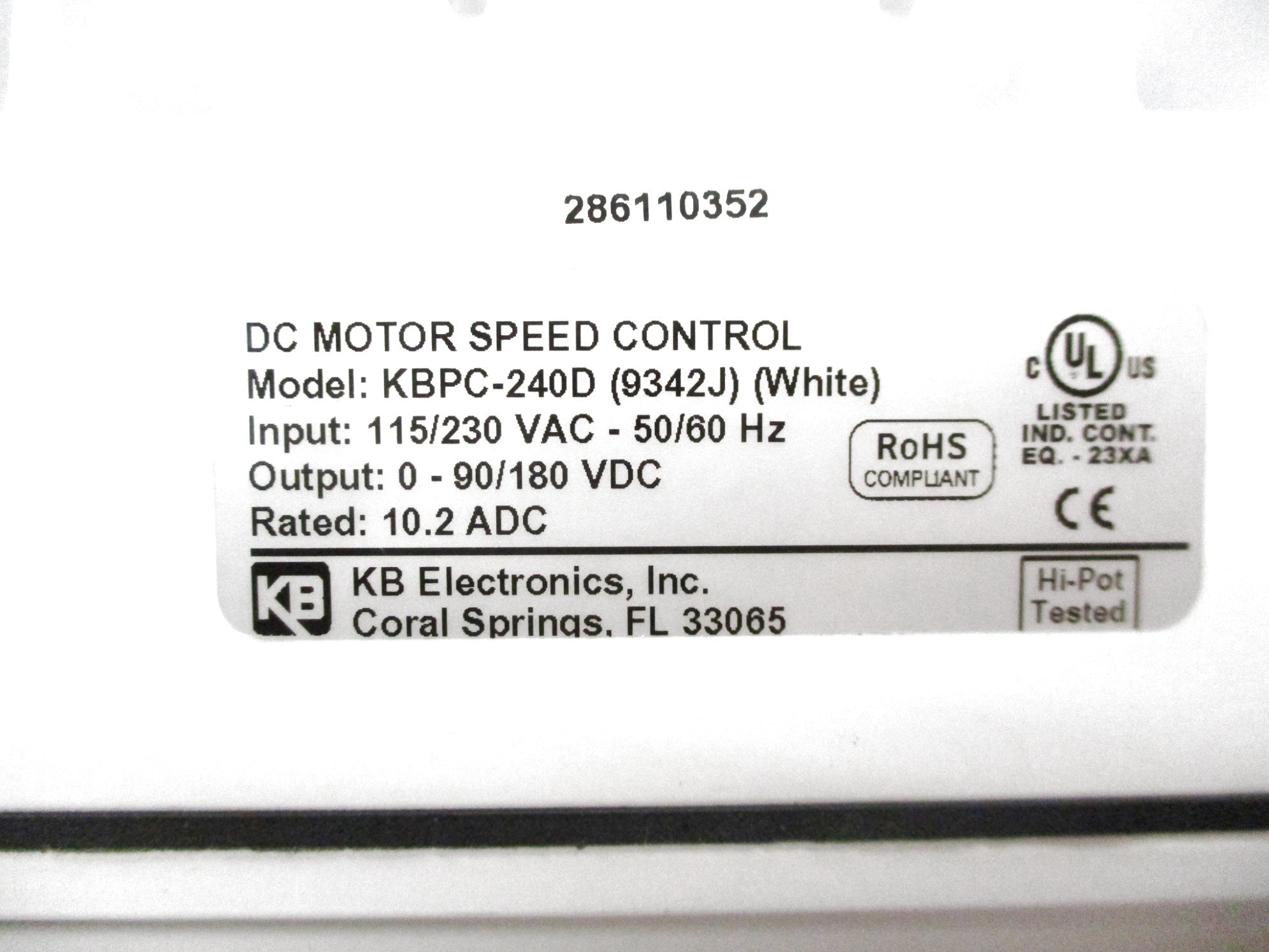 KB ELECTRONICS KBPC-240D (9342J) NSMP