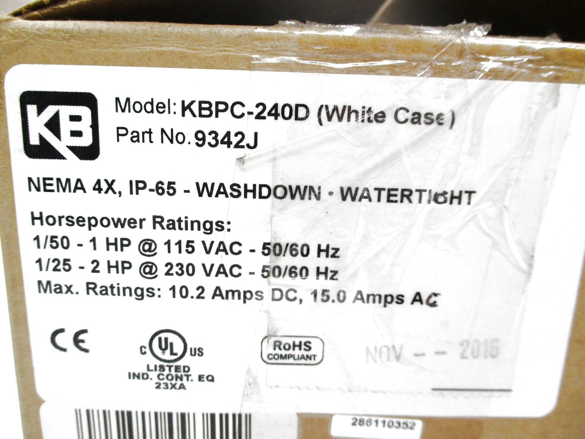 KB ELECTRONICS KBPC-240D (9342J) NSMP