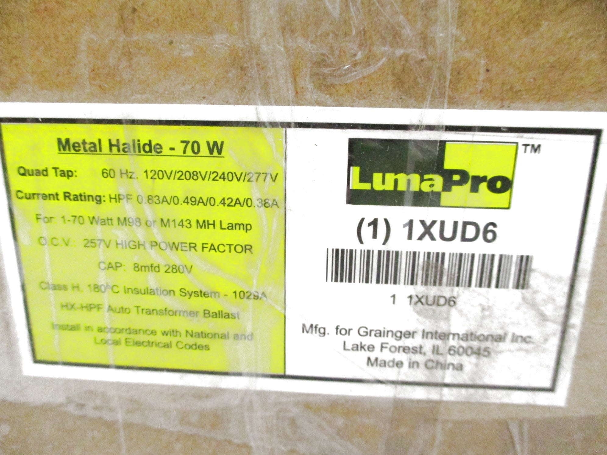 LUMAPRO 1XUD6 NSMP
