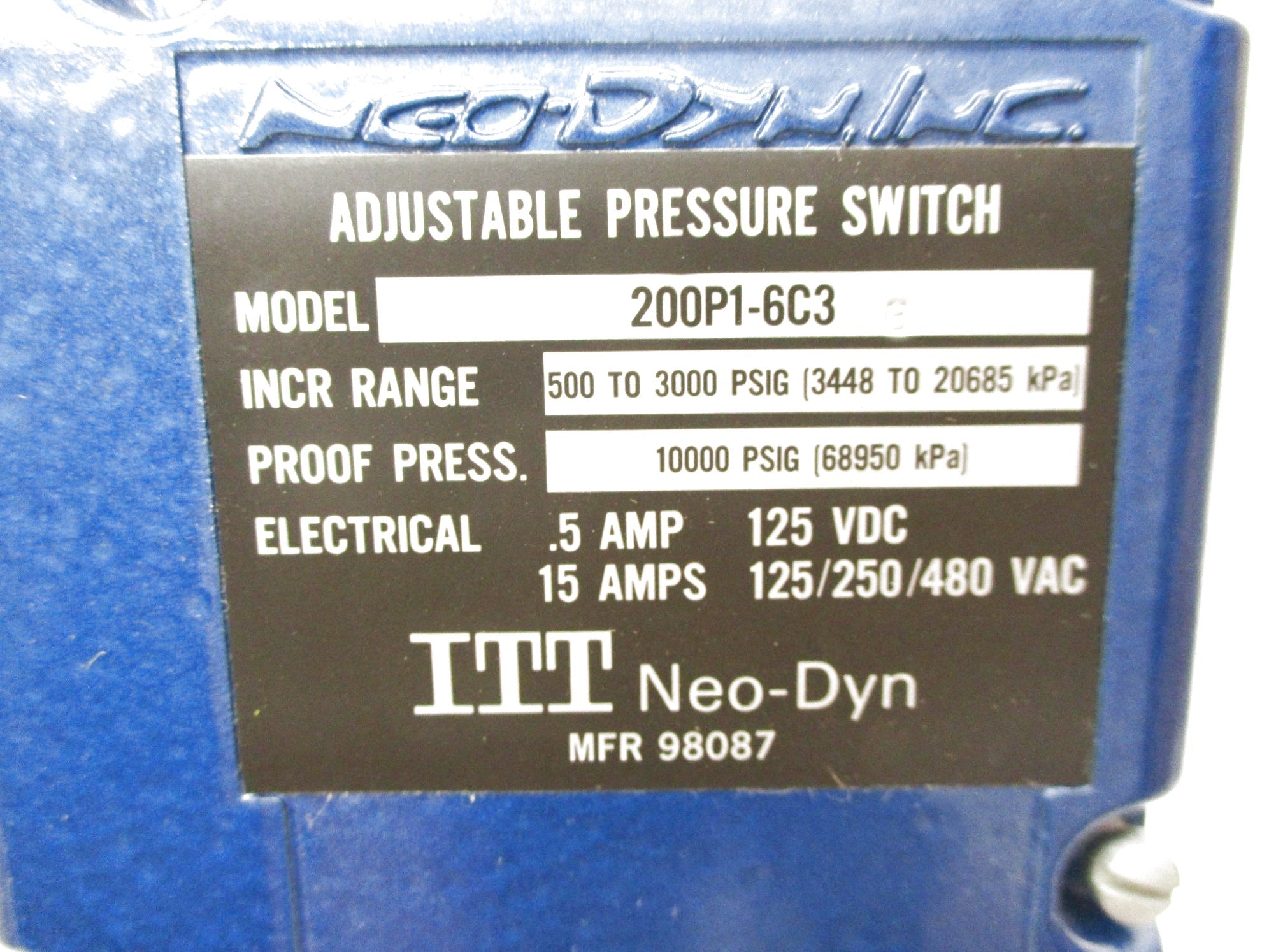 ITT 200P16C3B NSMP