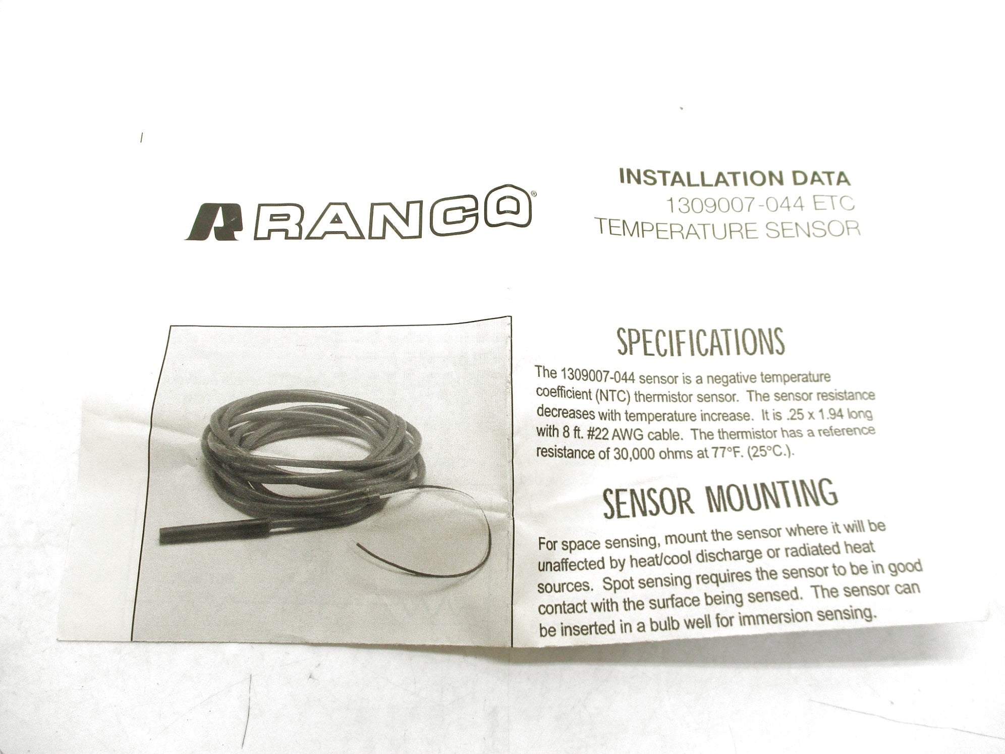 RANCO 1309007-044 NSNP
