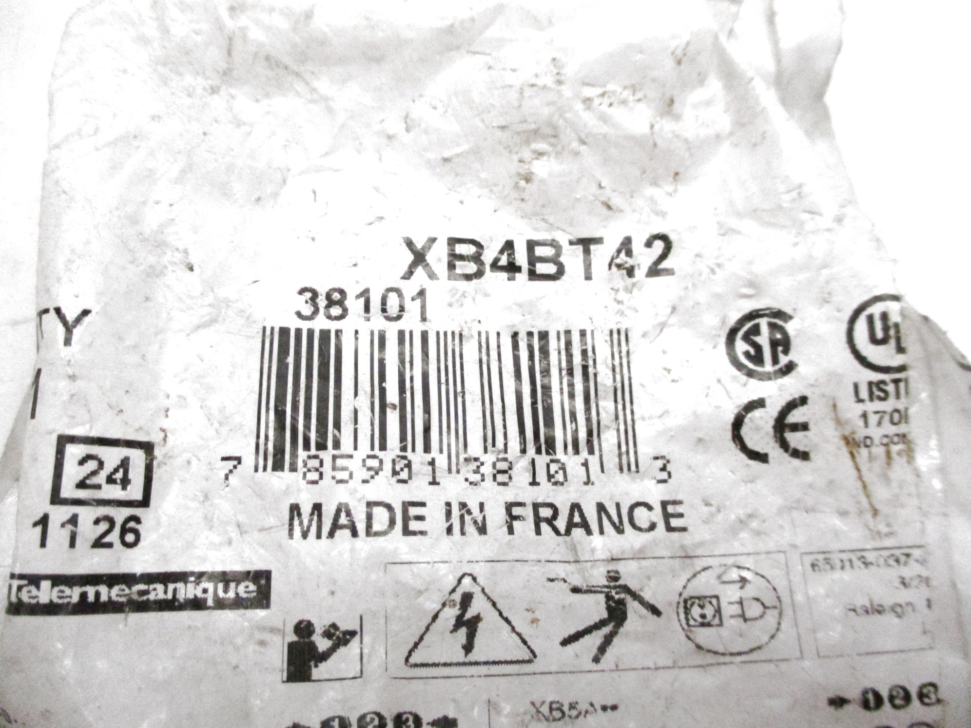 TELEMECANIQUE XB4BT42 (AS PICTURED) NSNP