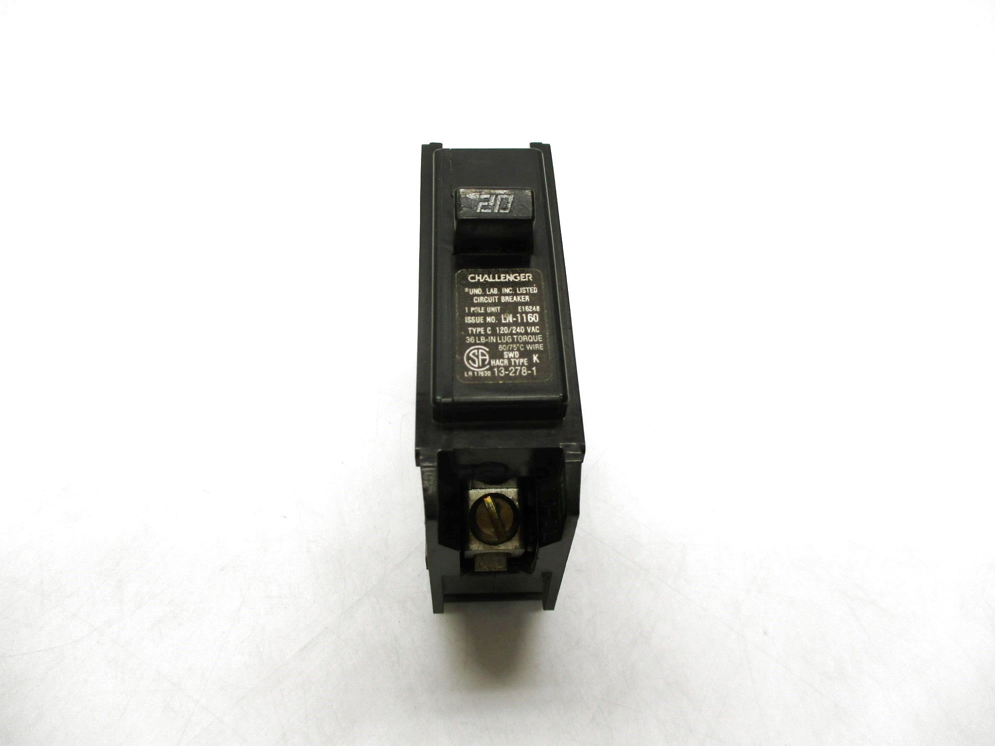 CHALLENGER HACR120 20A 120/240V UNMP