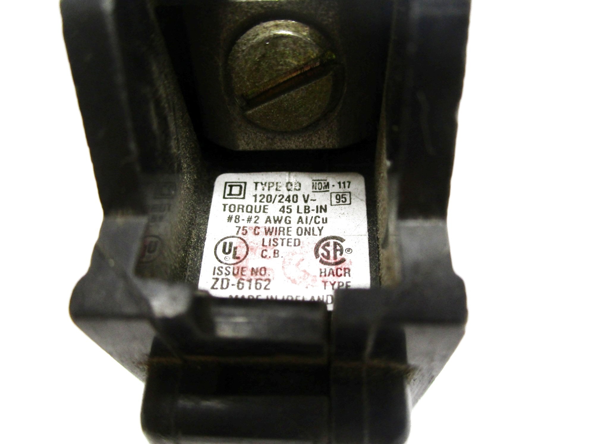 SQUARE D QO140 40A 120/240V UNMP