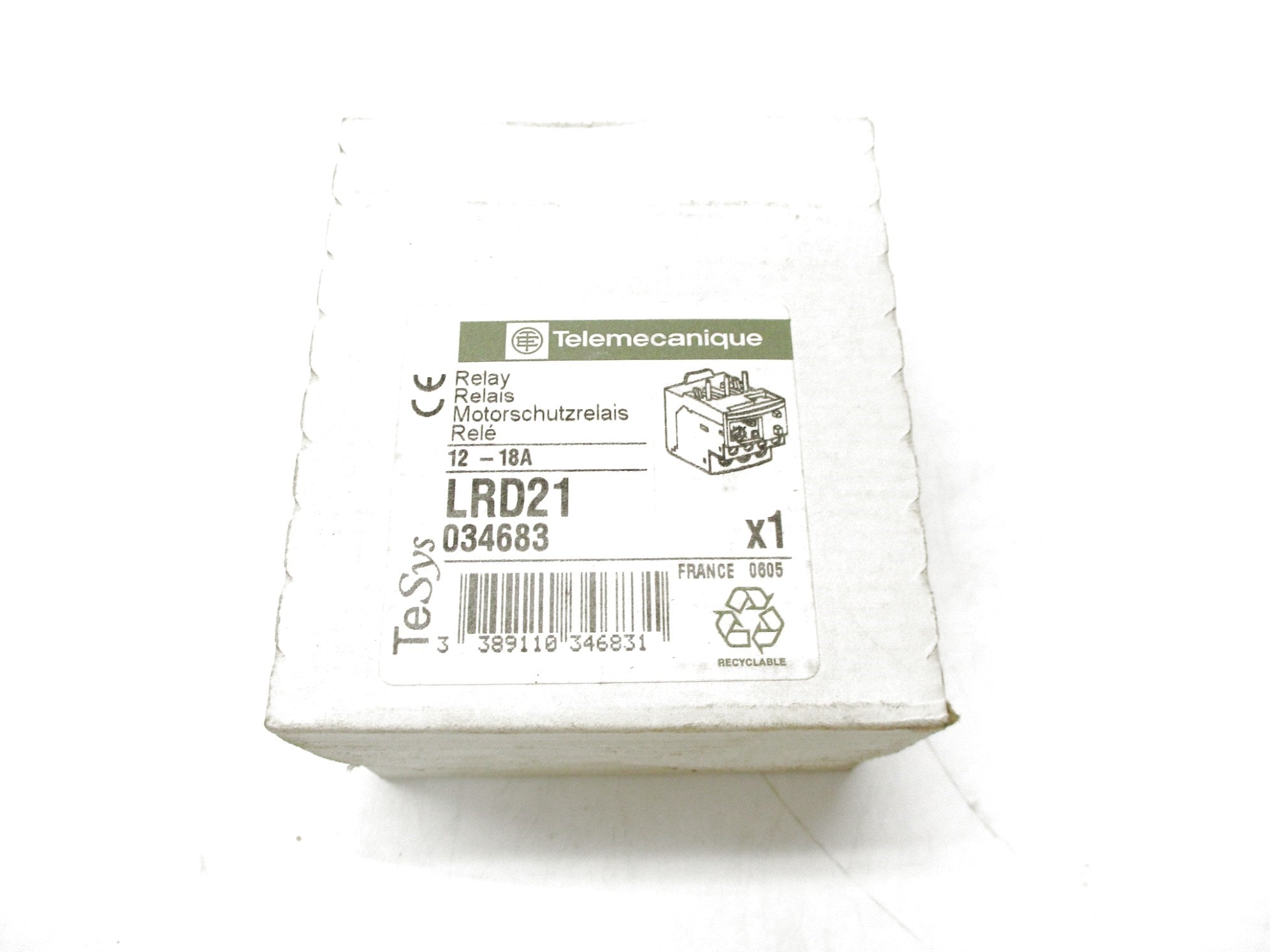 TELEMECANIQUE LRD21 12-18A NSFS