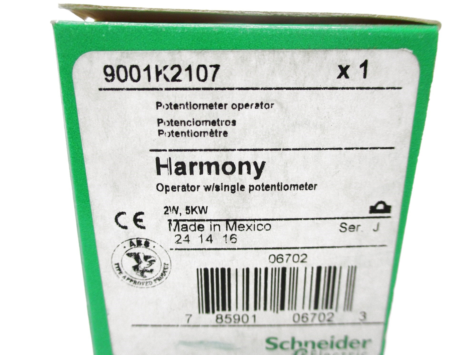 SCHNEIDER ELECTRIC 9001K2107 NSMP