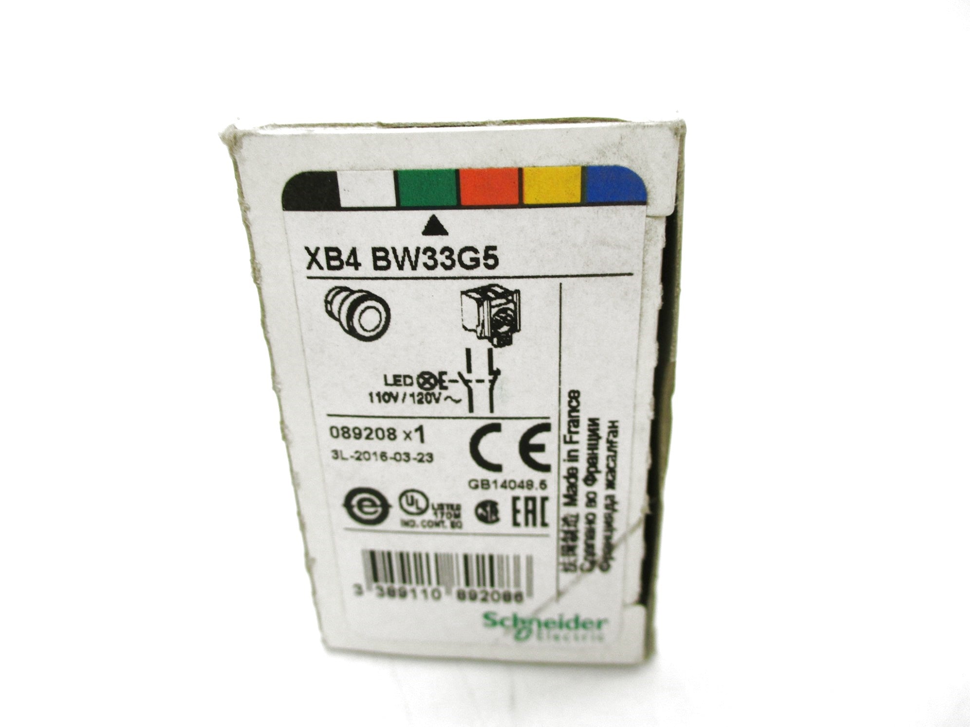 SCHNEIDER ELECTRIC XB4BW33G5 NSMP