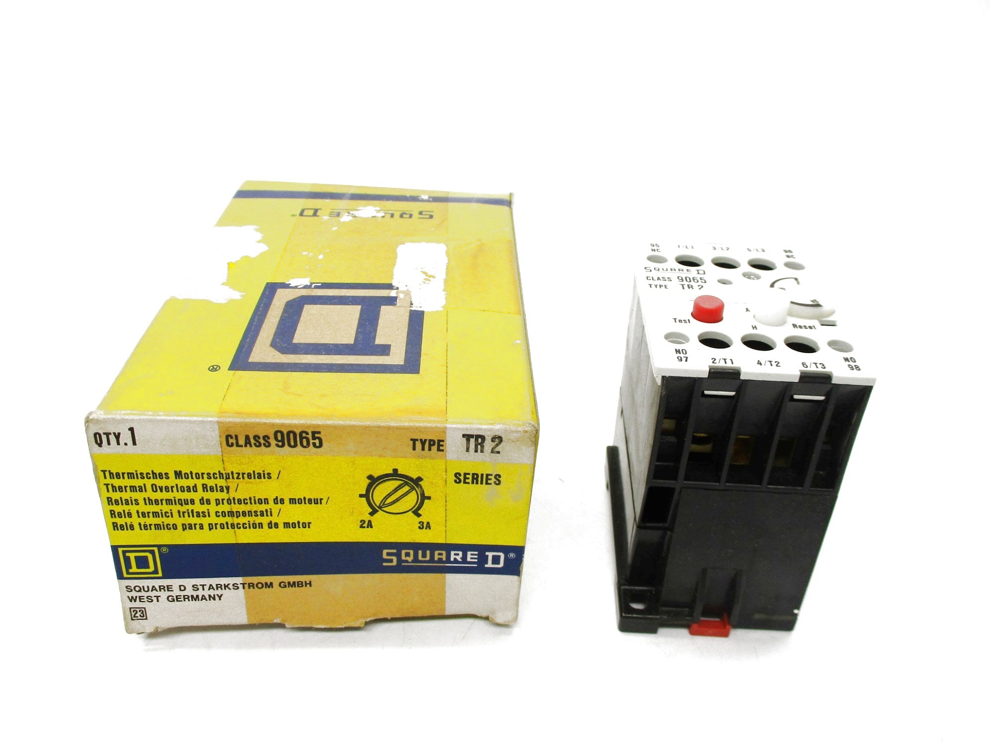 SQUARE D 9065TR2 2-3A NSMP