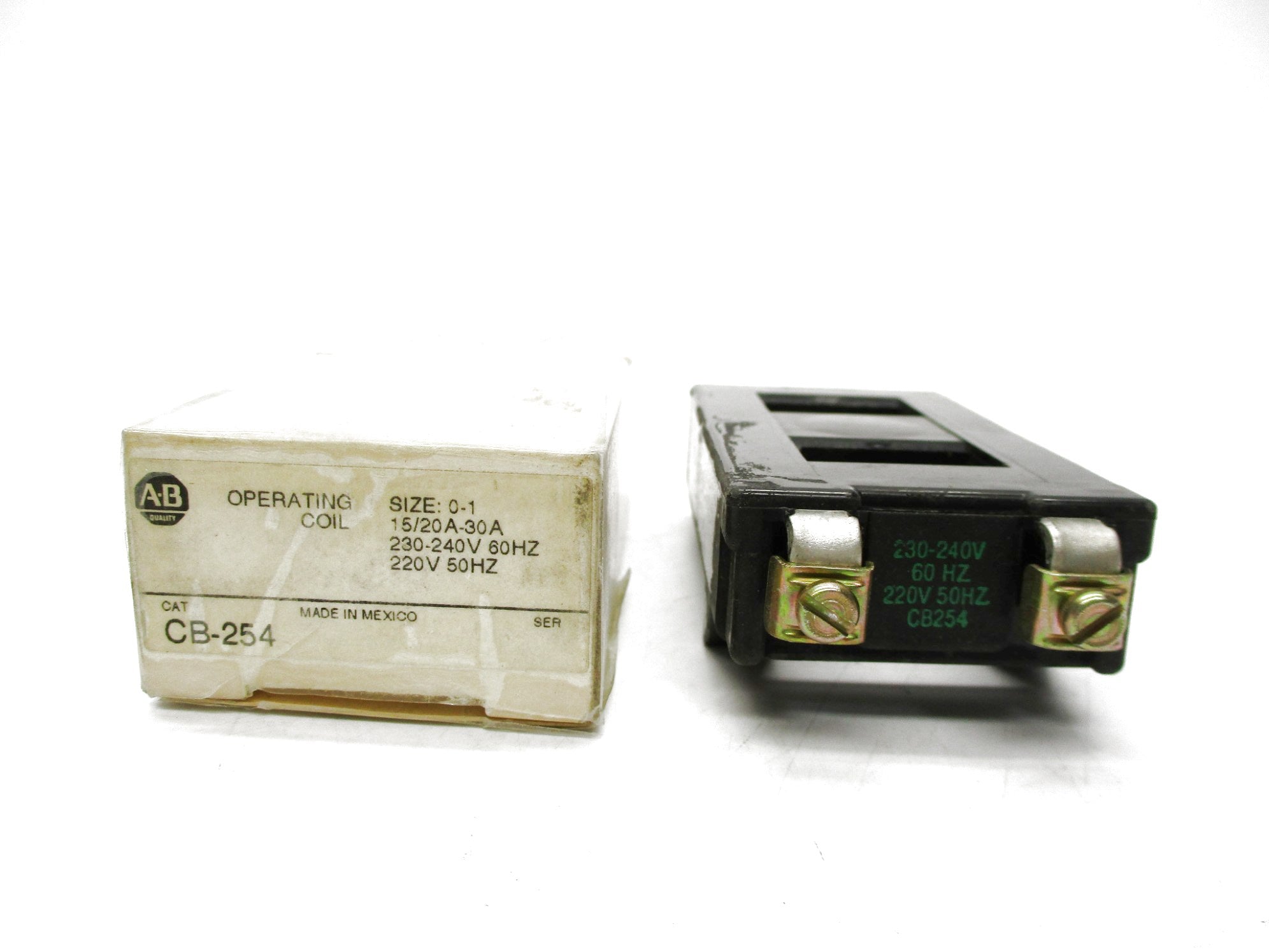 INDUSTRIAL SPARE PART CB-254 220/230-240V 15/20-30A (WH) NSMP