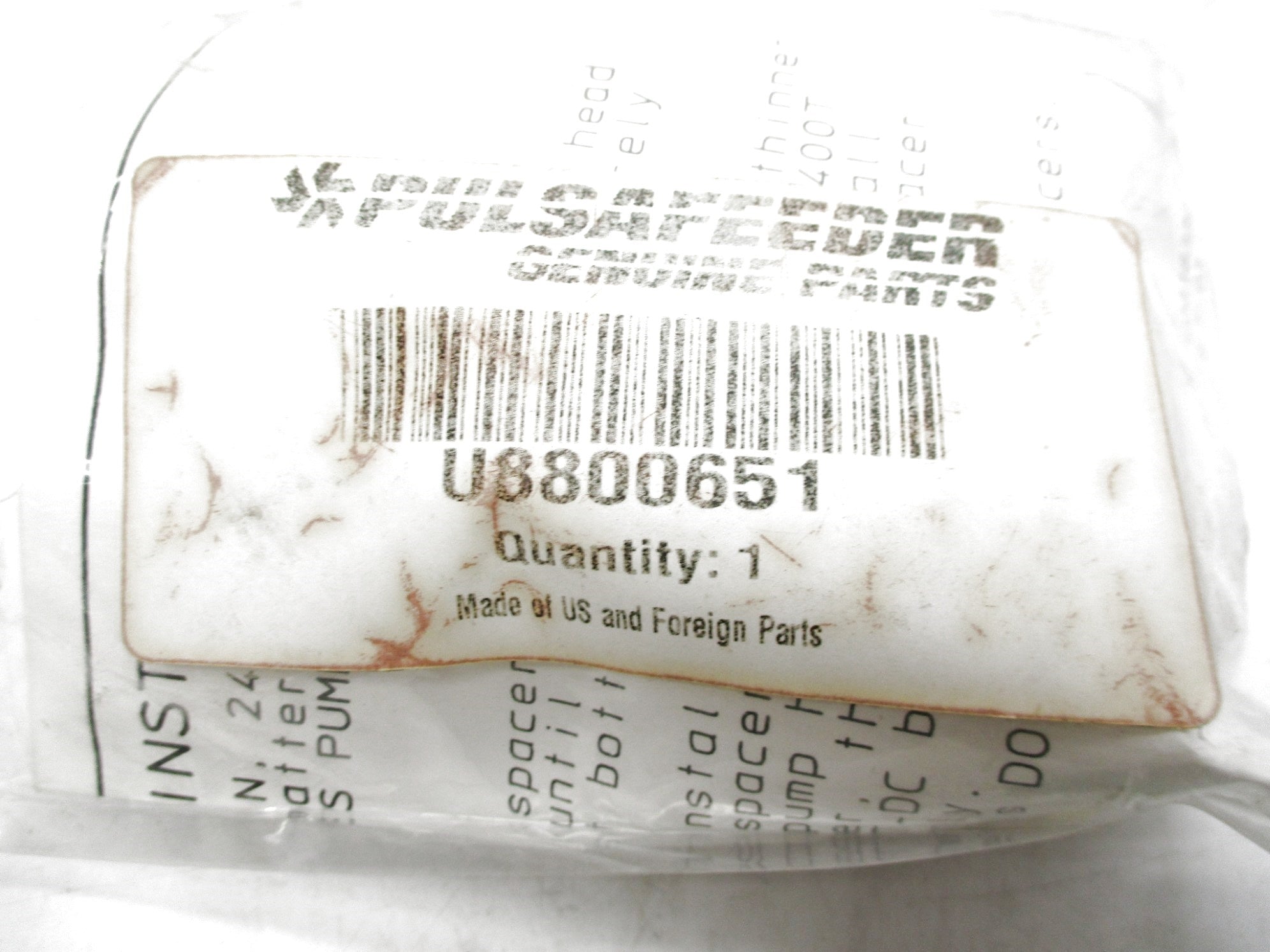 PULSAFEEDER U8800651 NSMP