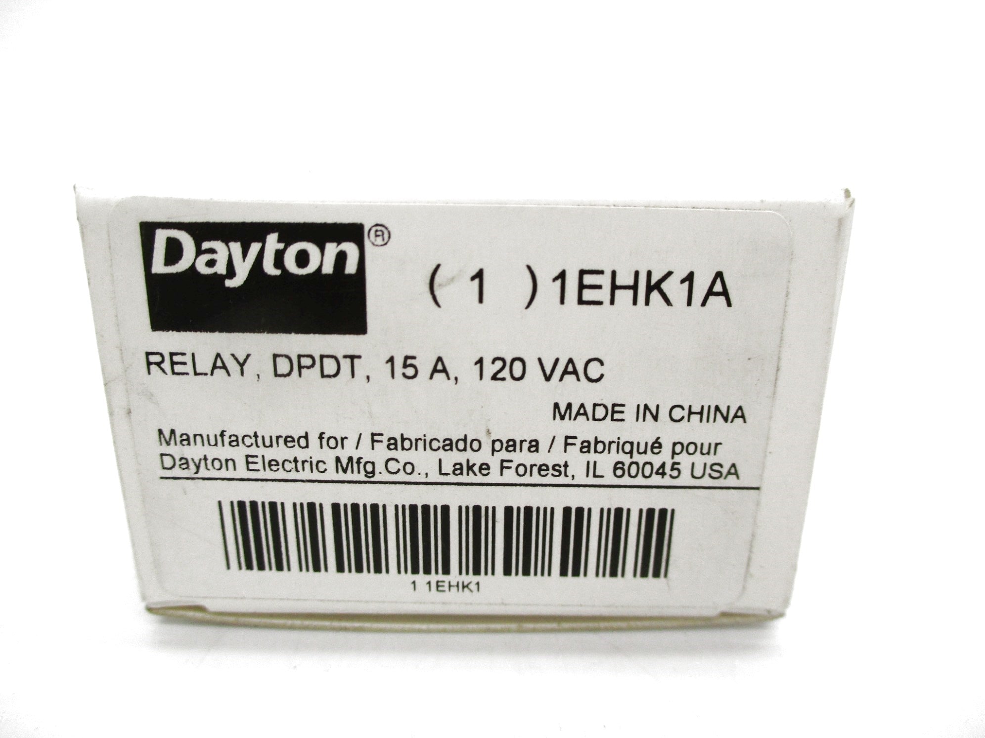 DAYTON 1EHK1A 120VAC NSMP