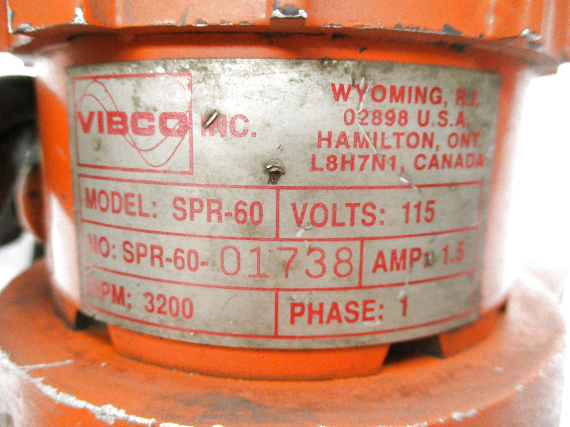 VIBCO SPR-60 UNMP